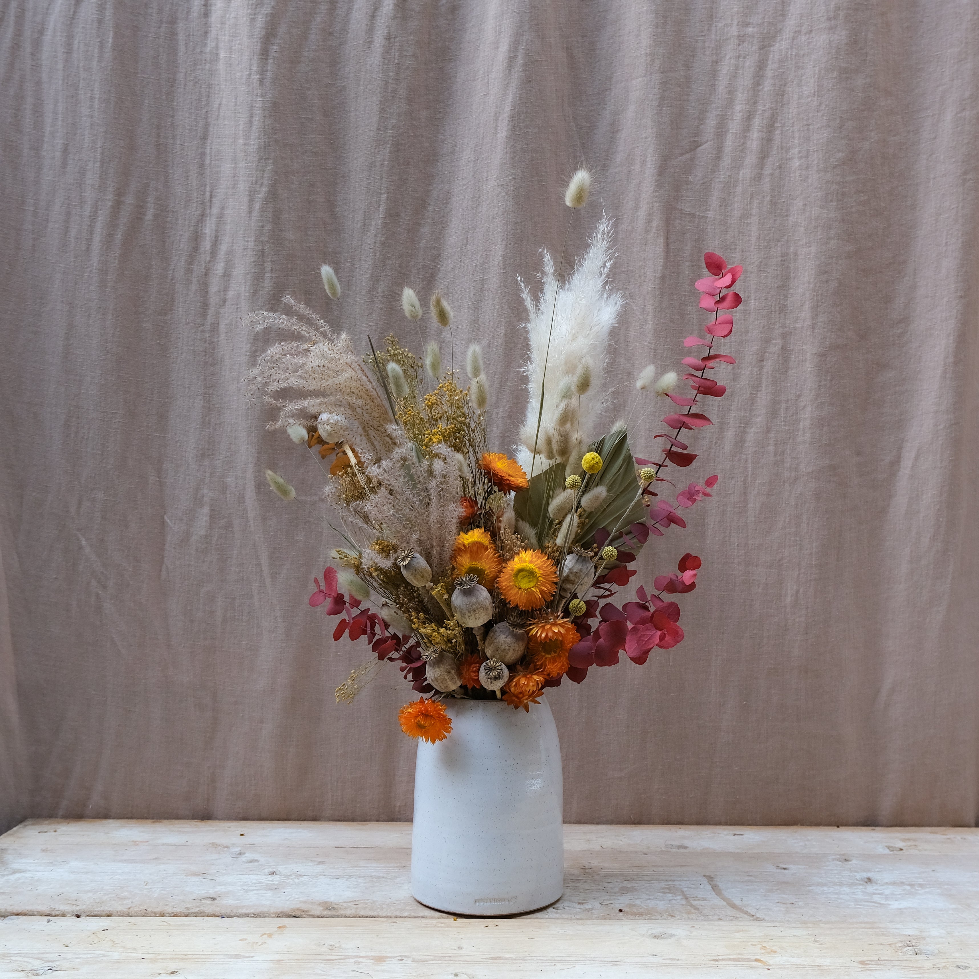 Umber Sand Dried Flower Bouquet