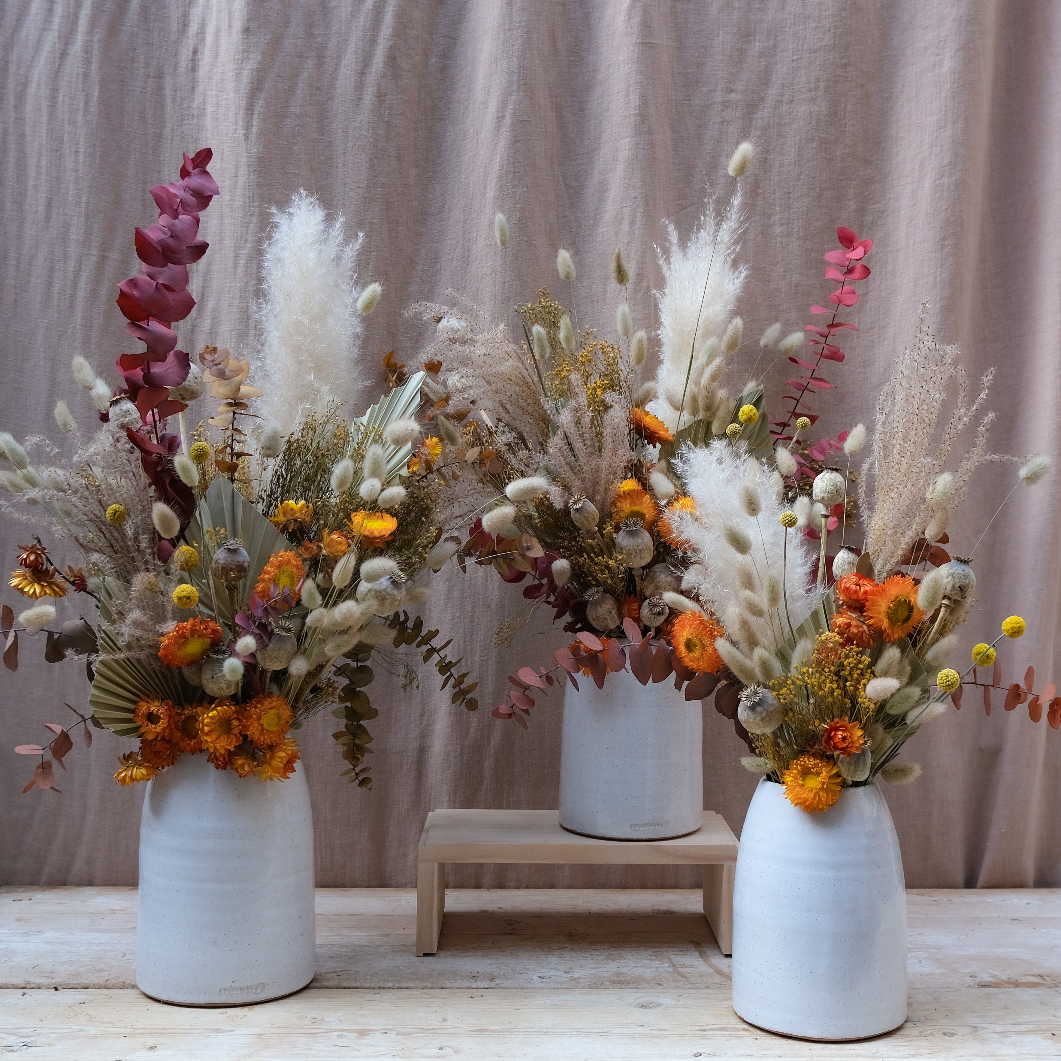 Umber Sand Dried Flower Bouquet