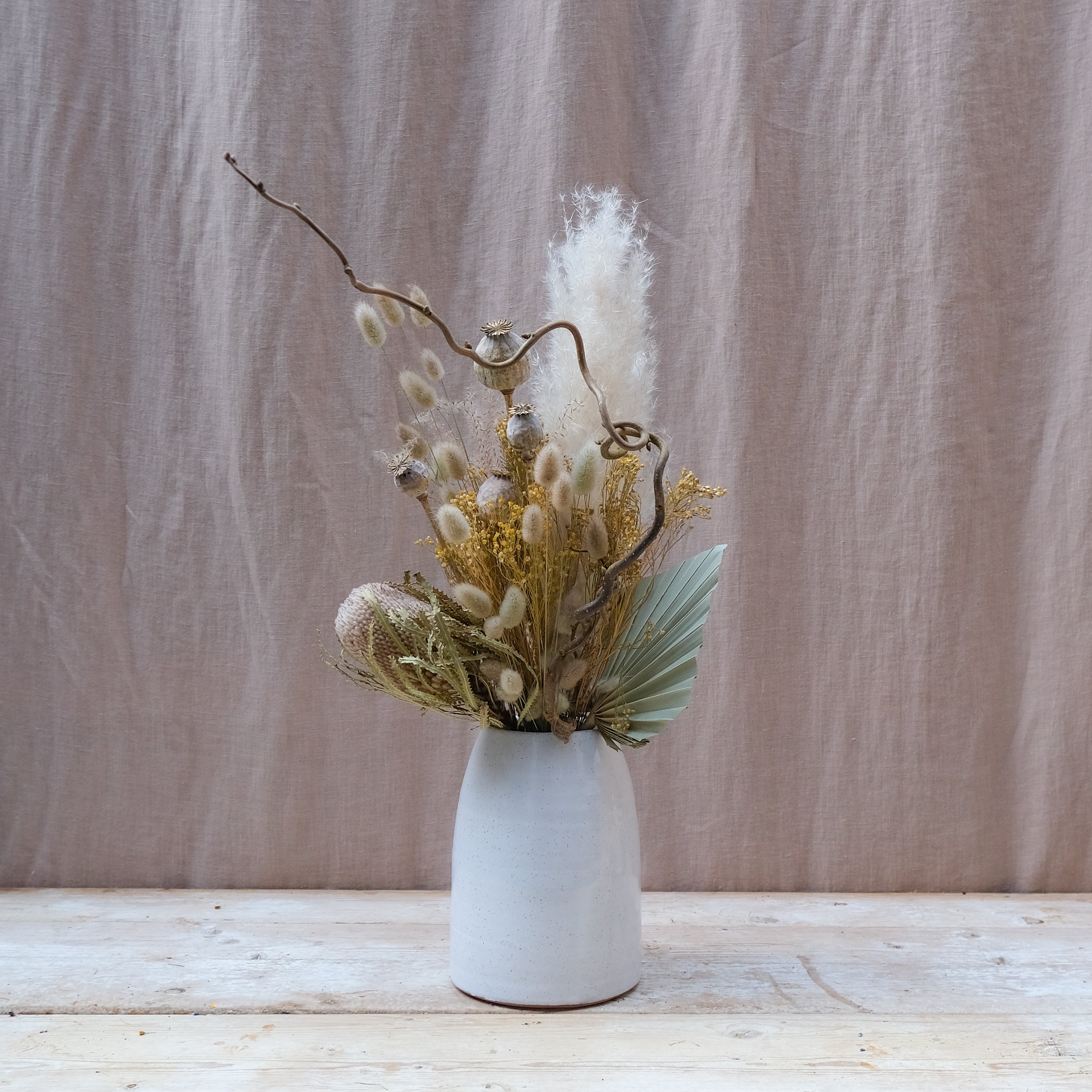 Fawn Wood Dried Flower Bouquet