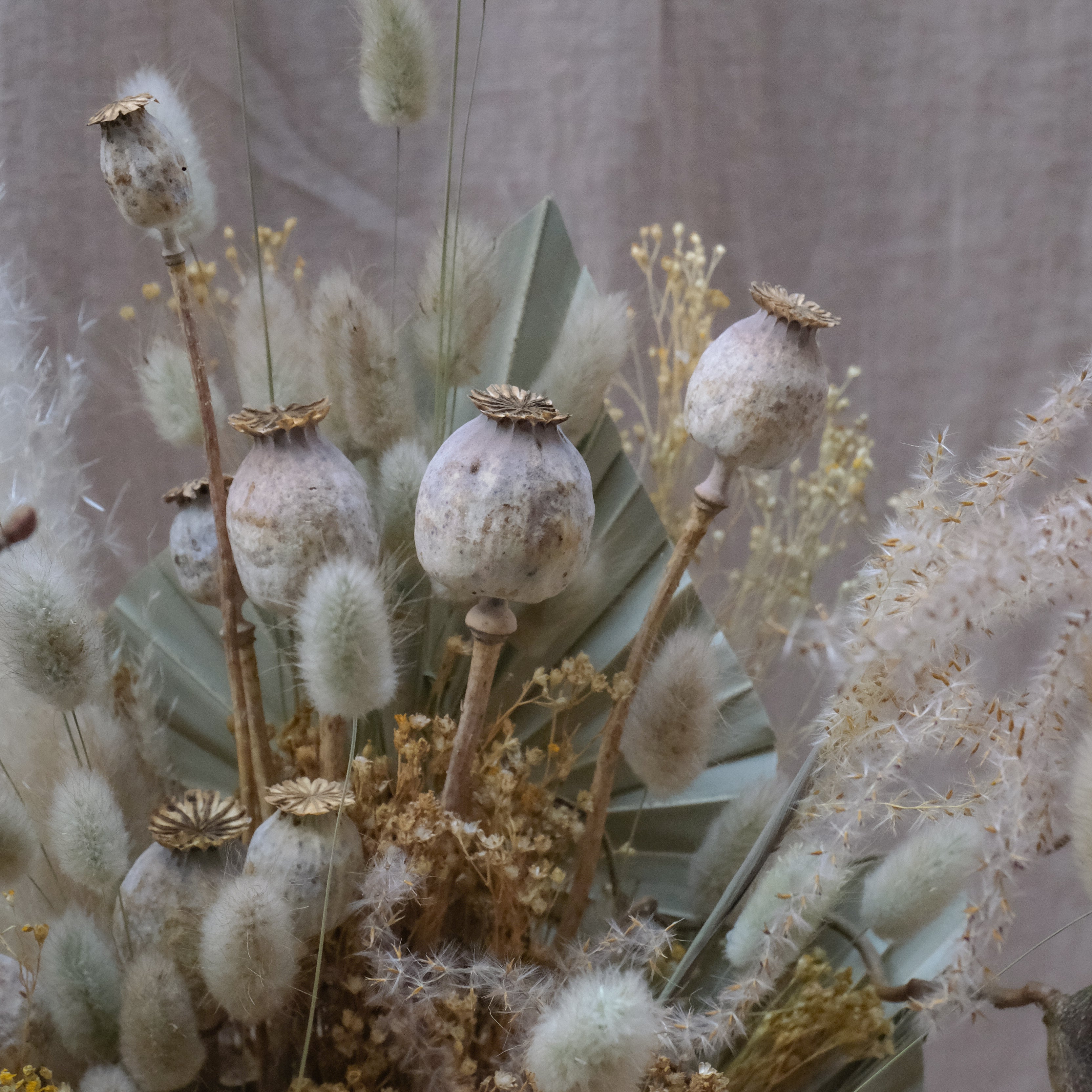 Fawn Wood Dried Flower Bouquet