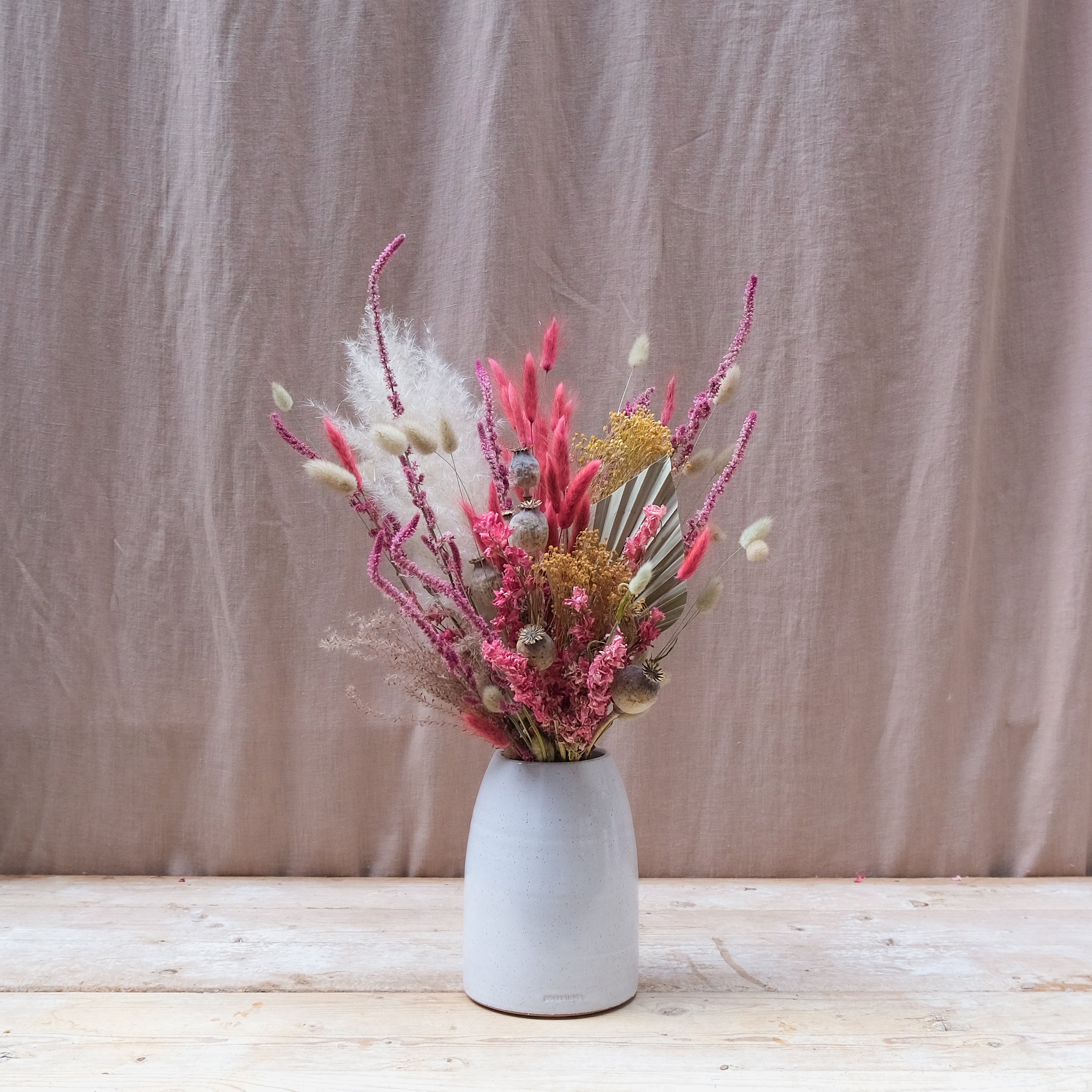 Strawberry Field Dried Flower Bouquet