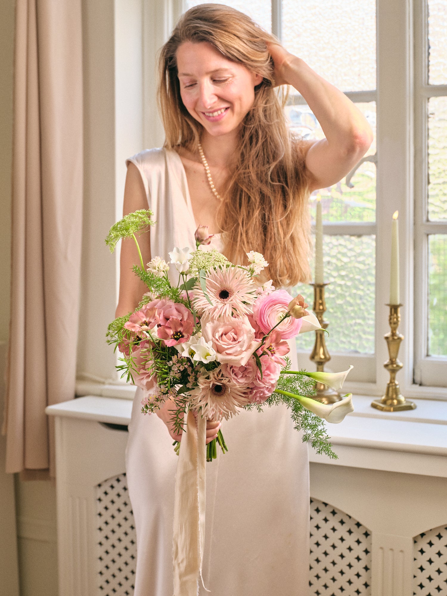 Dusty Nudes Bridal Bouquet