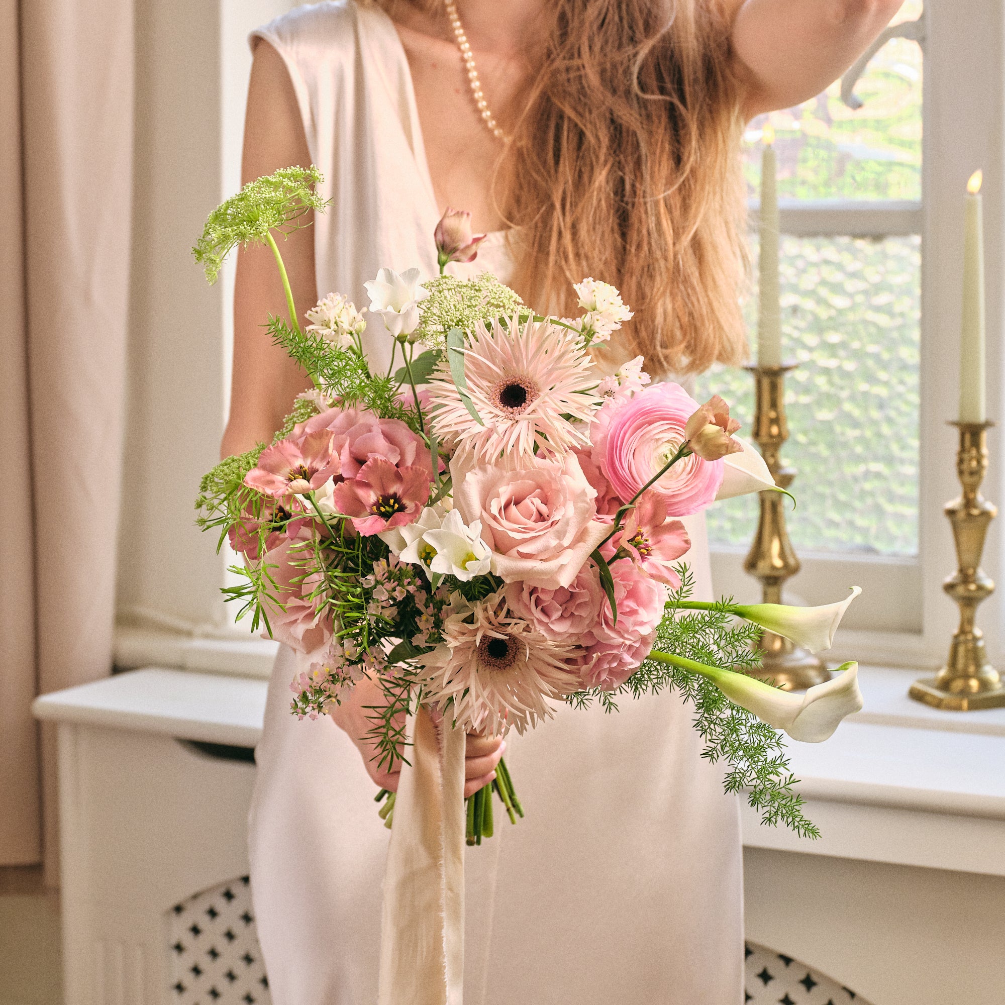 Dusty Nudes Bridal Bouquet