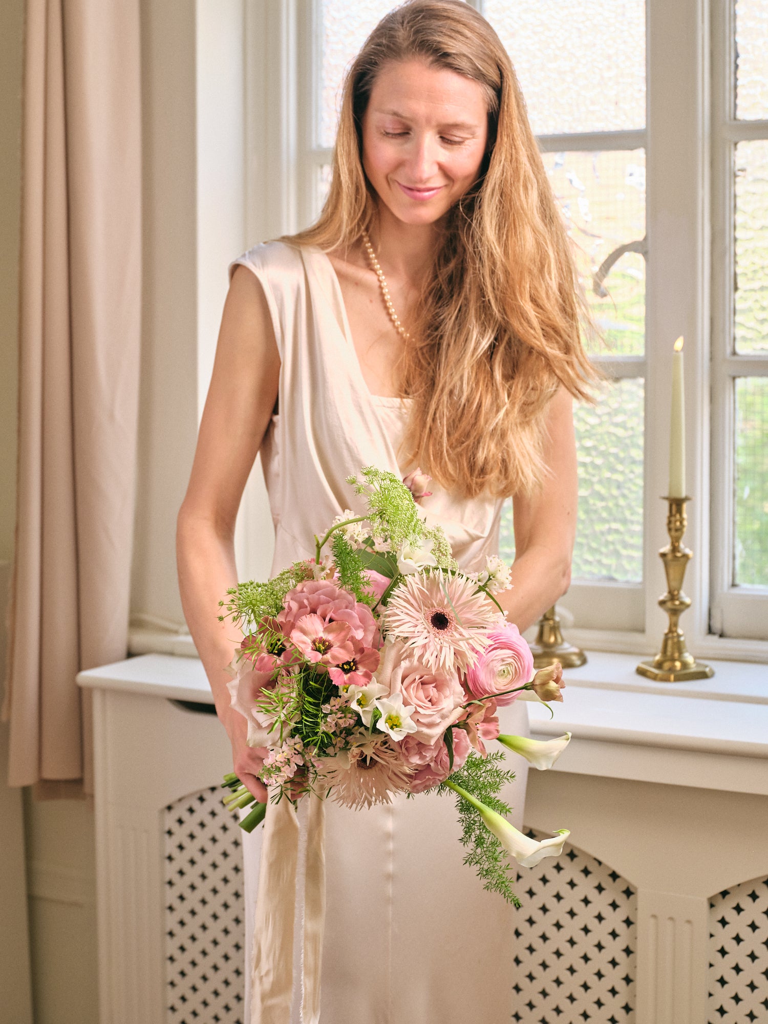 Dusty Nudes Bridal Bouquet