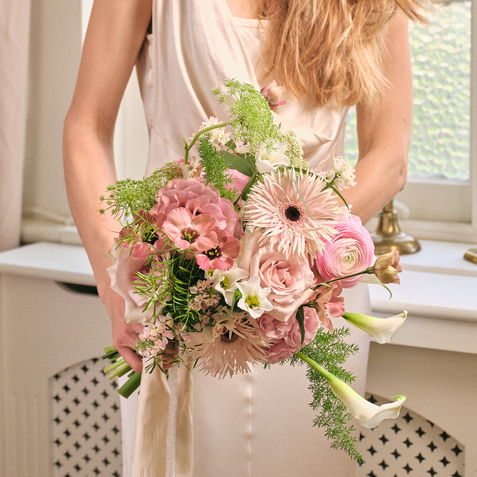Dusty Nudes Bridal Bouquet