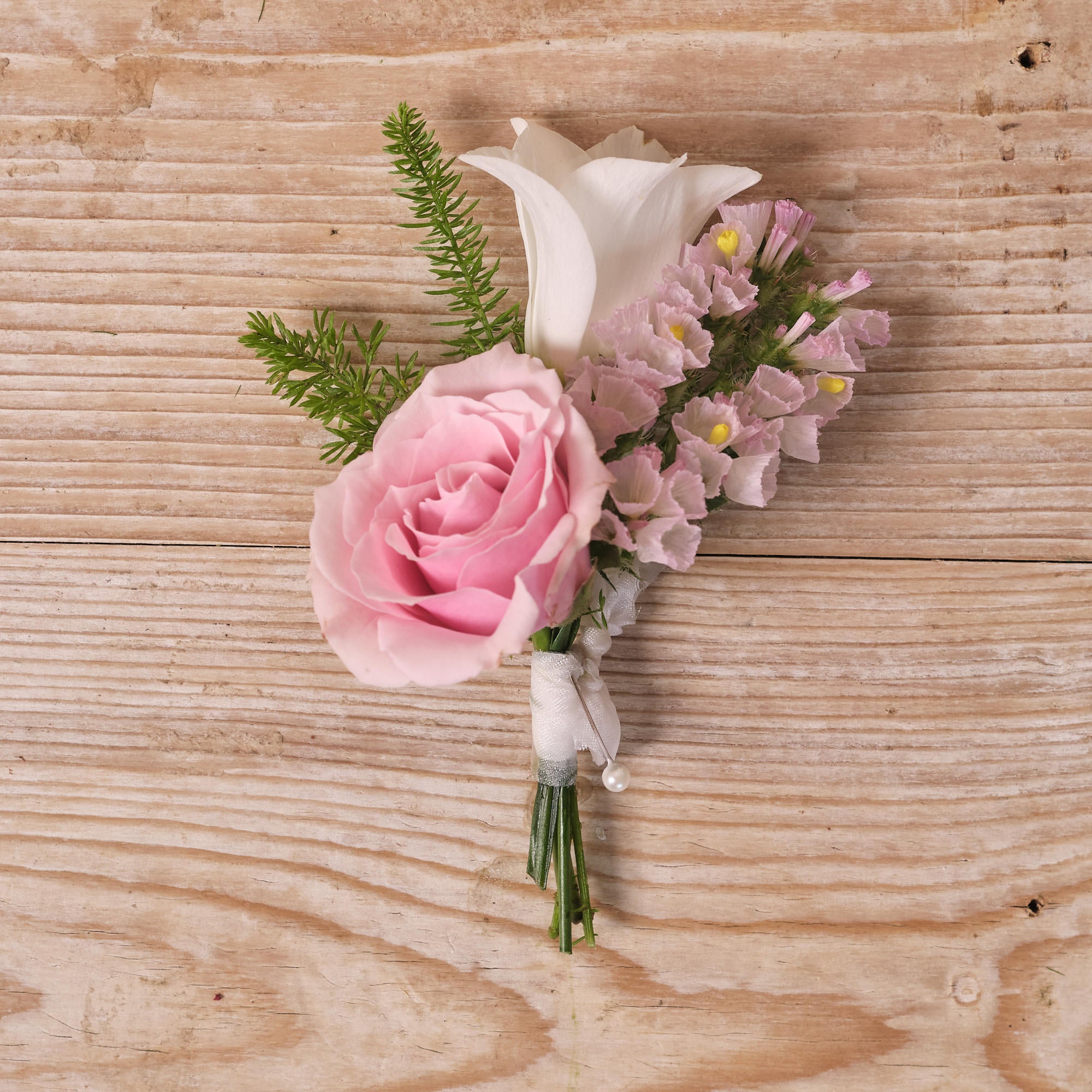Dusty Nudes Buttonhole / Corsage