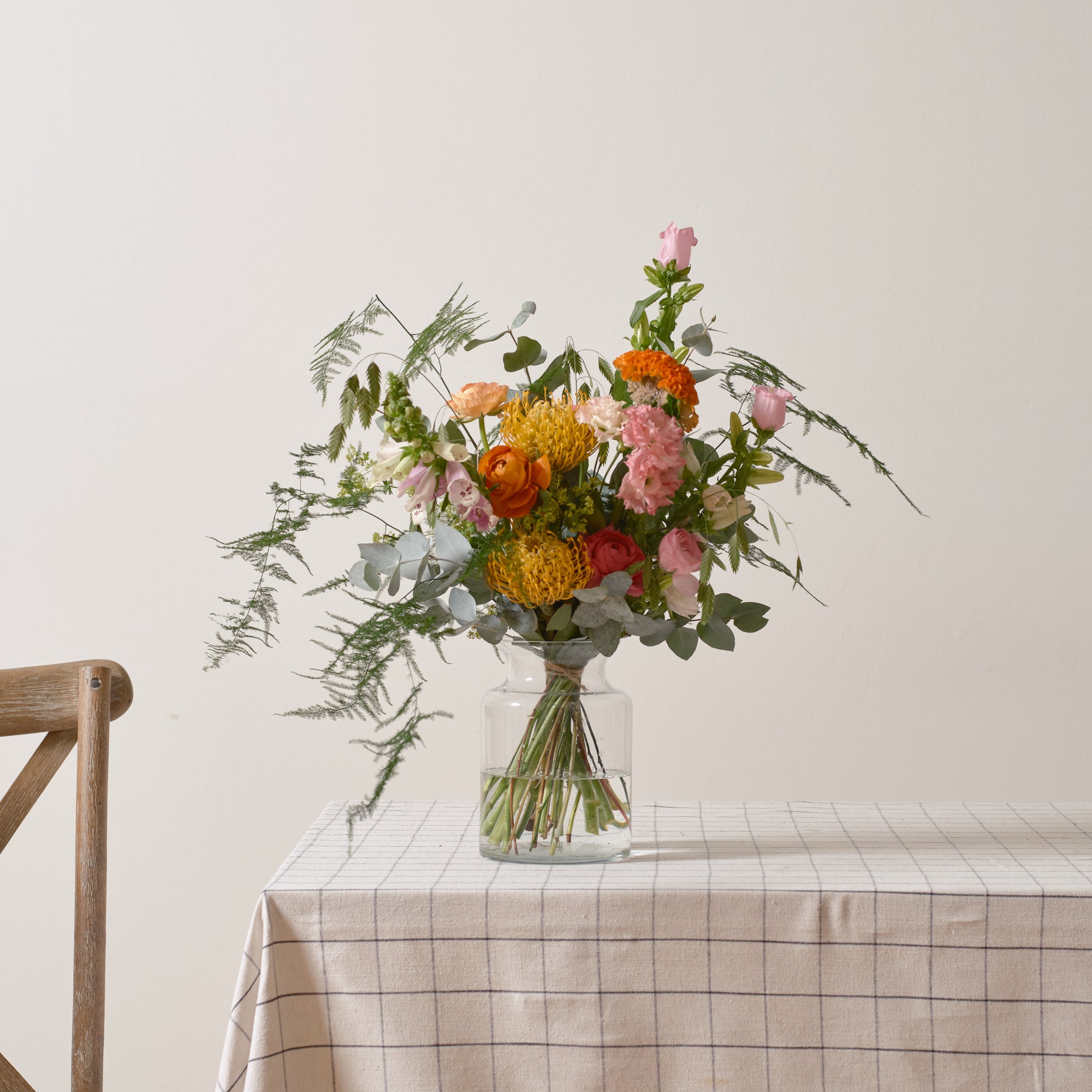 Florists Pick Colourful Bouquet