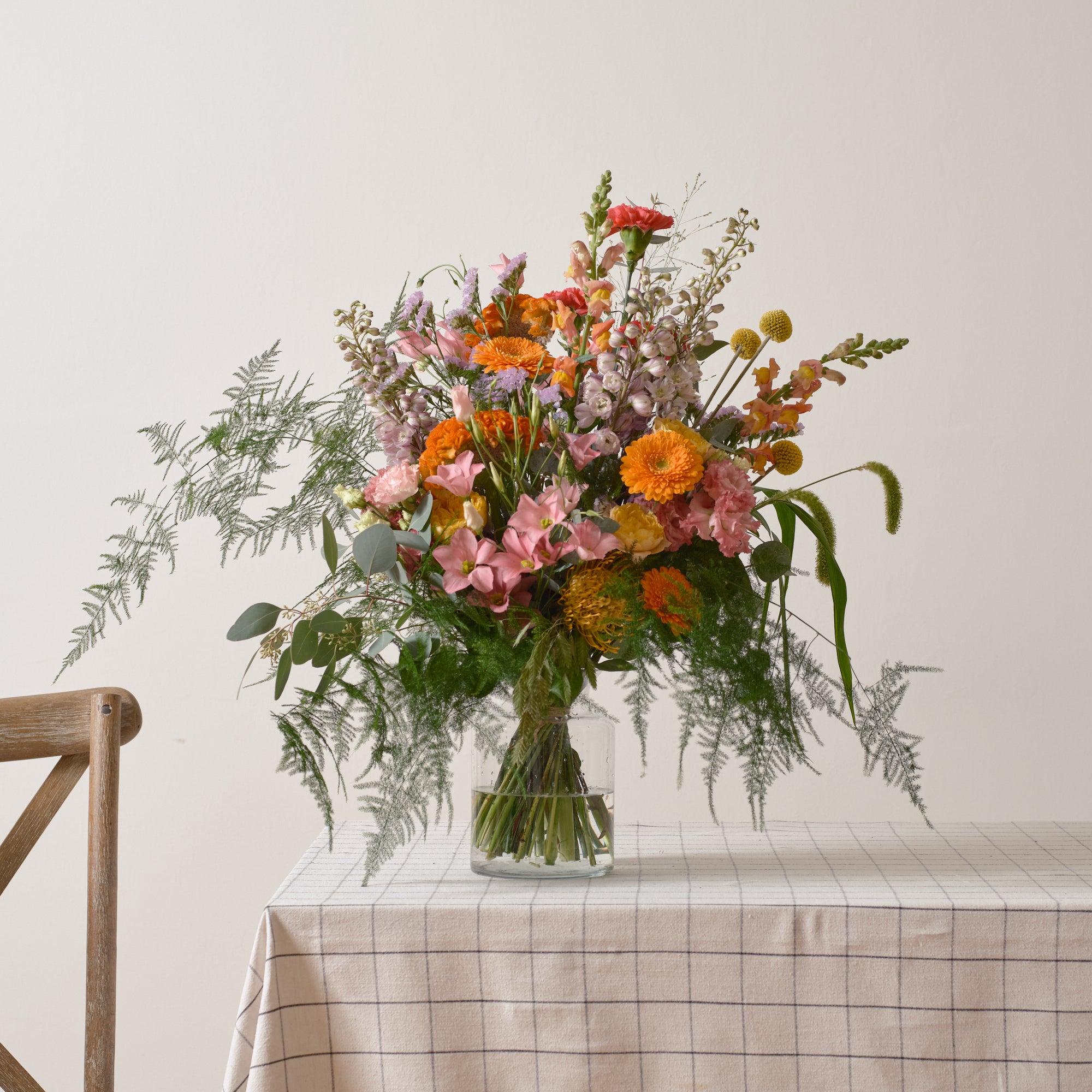 Florists Pick Colourful Bouquet