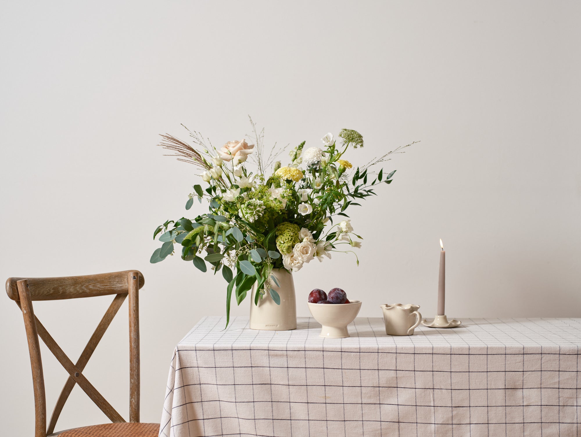 White and Nudes Florists Pick Bouquet