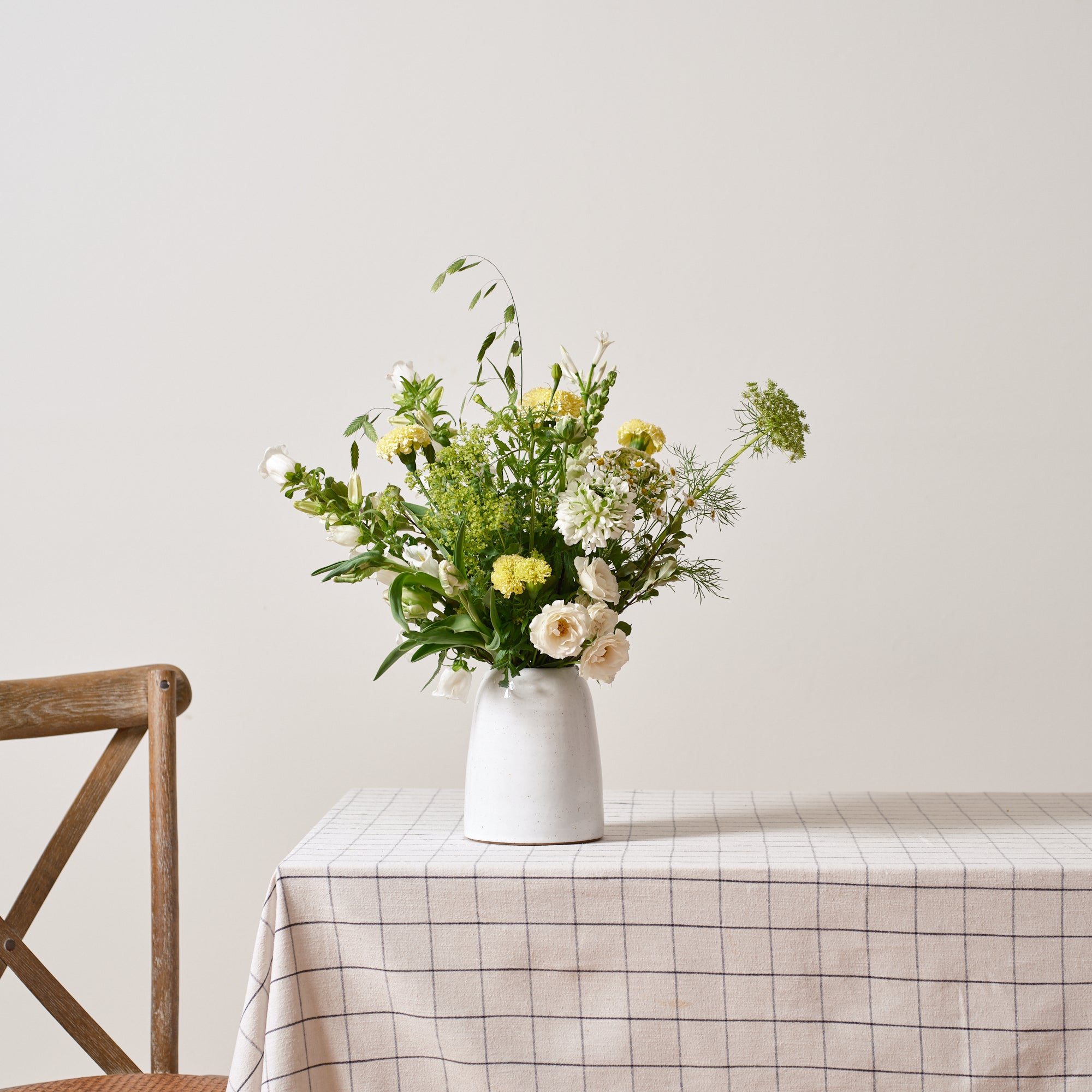 White and Nudes Florists Pick Bouquet