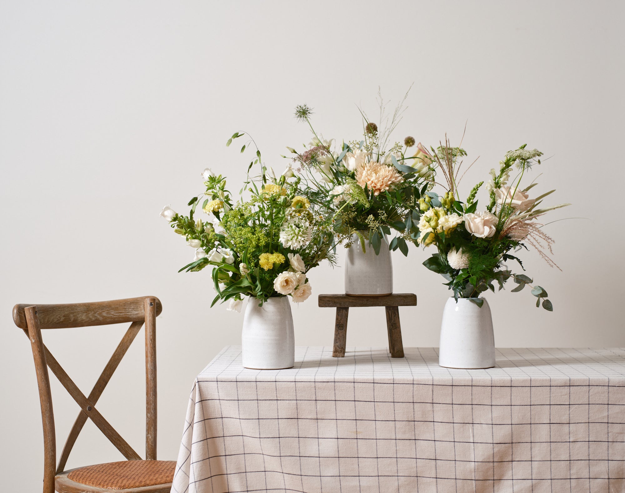 White and Nudes Florists Pick Bouquet