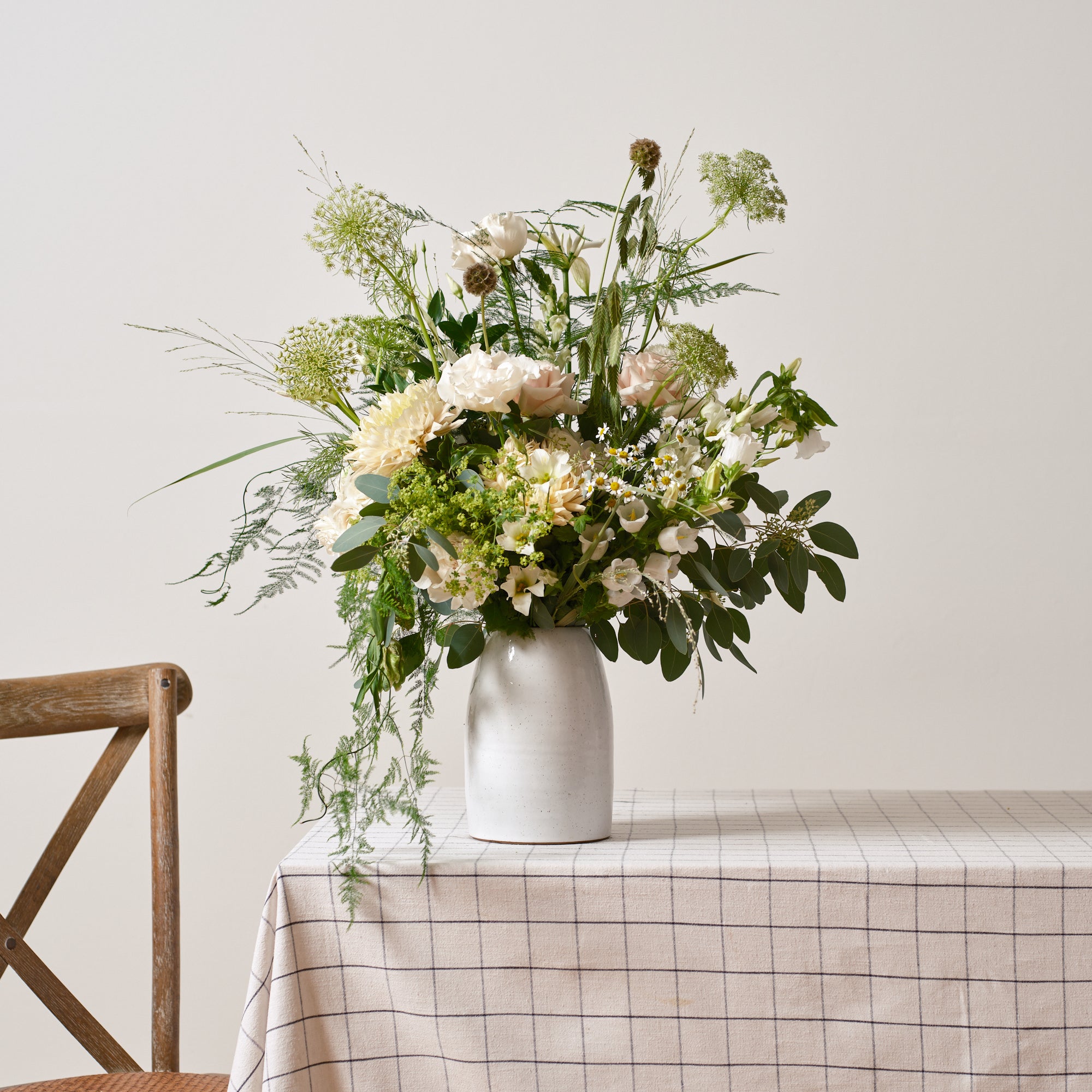 White and Nudes Florists Pick Bouquet
