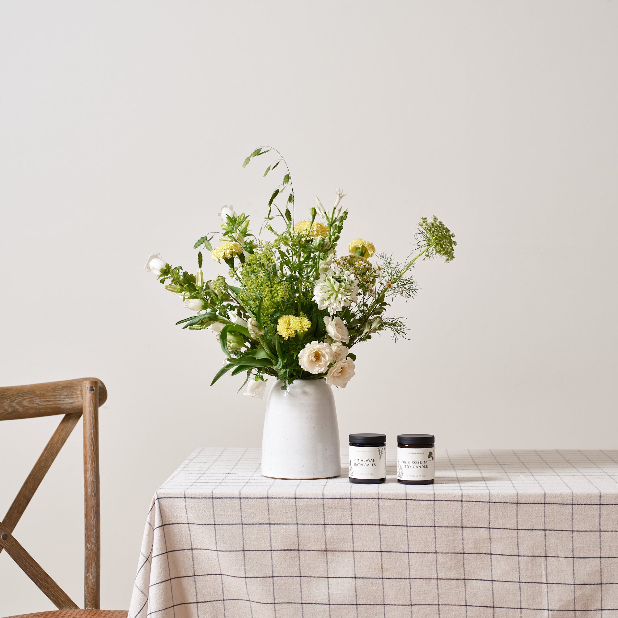 White and Nudes Florists Pick Bouquet