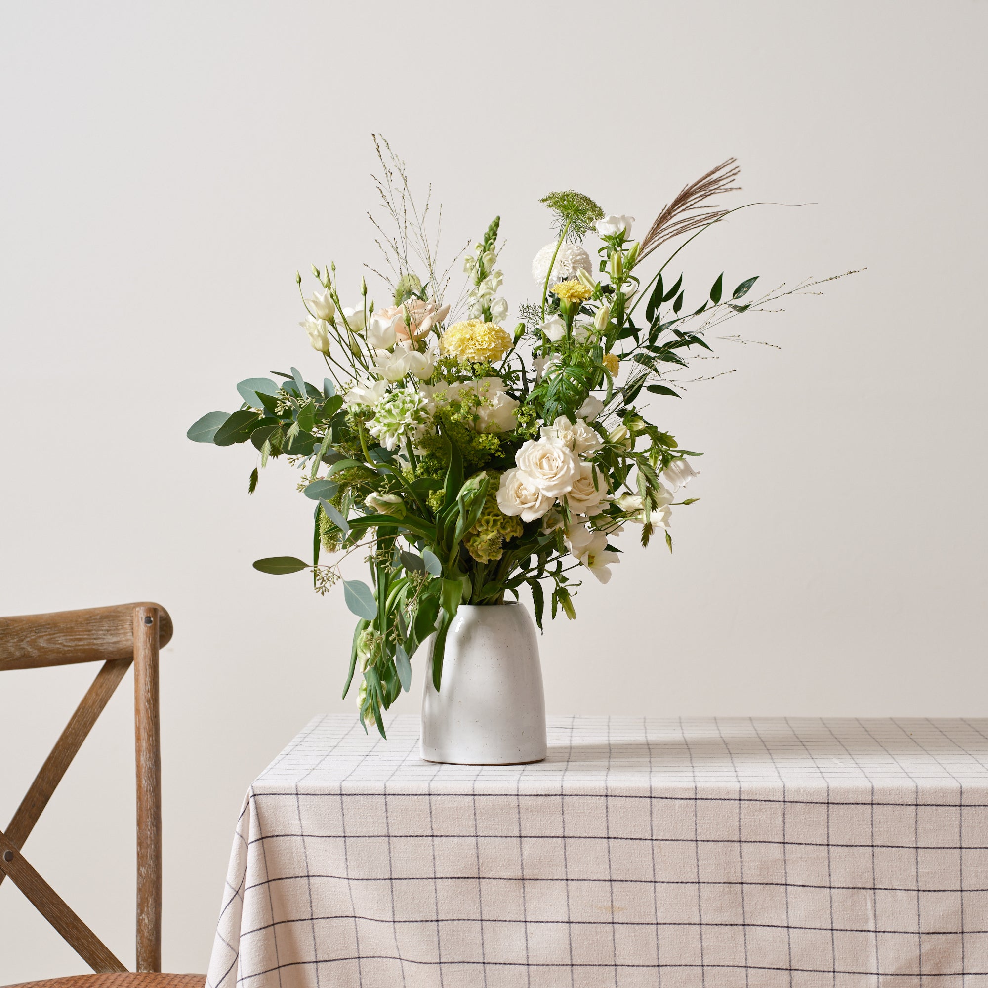 White and Nudes Florists Pick Bouquet