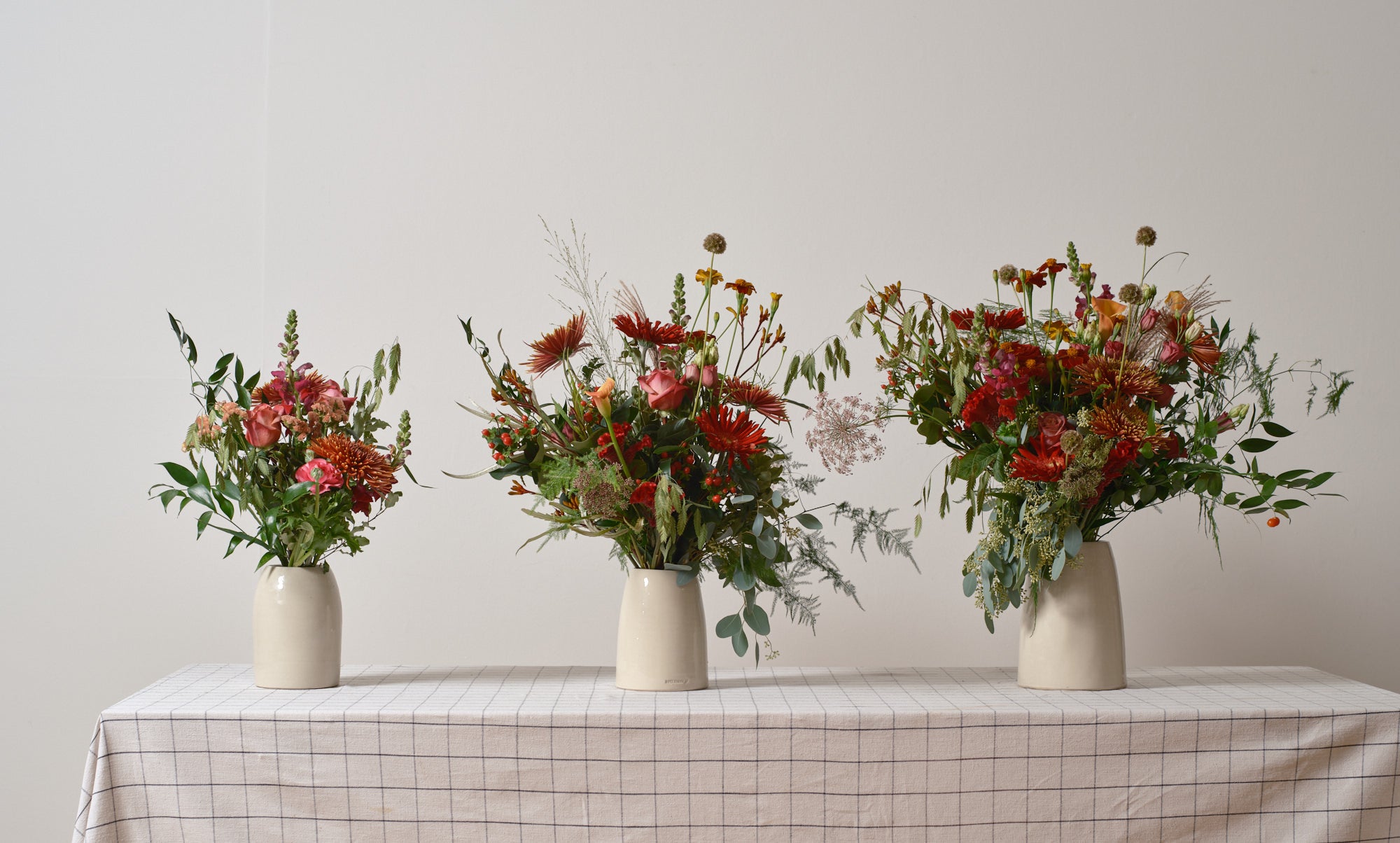 Florists Pick Reds and Rusts Bouquet