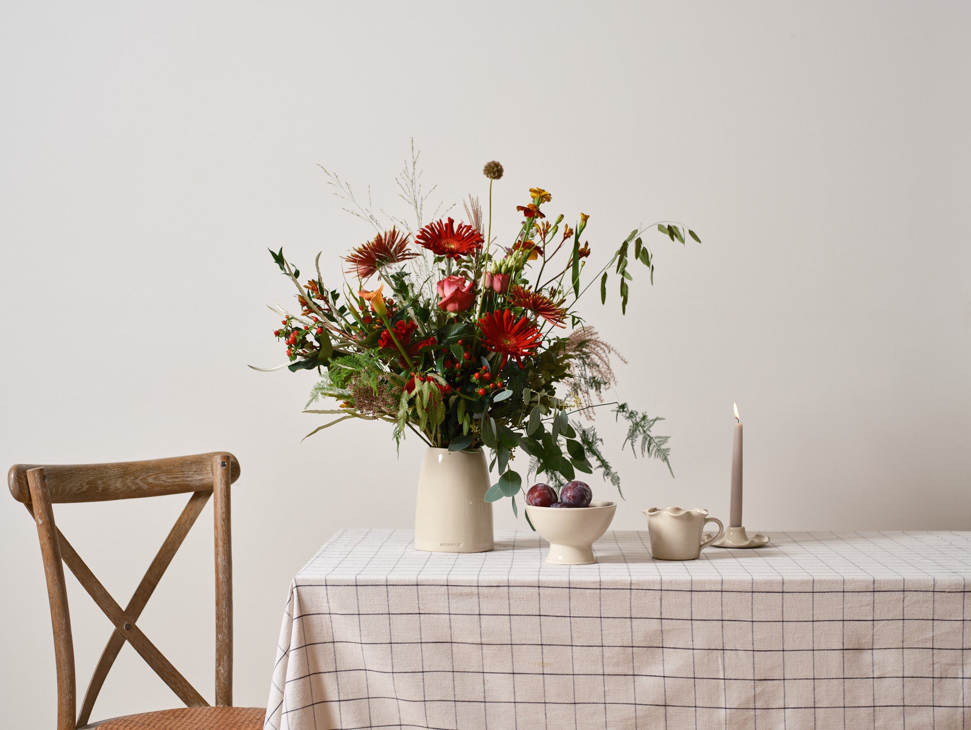 Florists Pick Reds and Rusts Bouquet