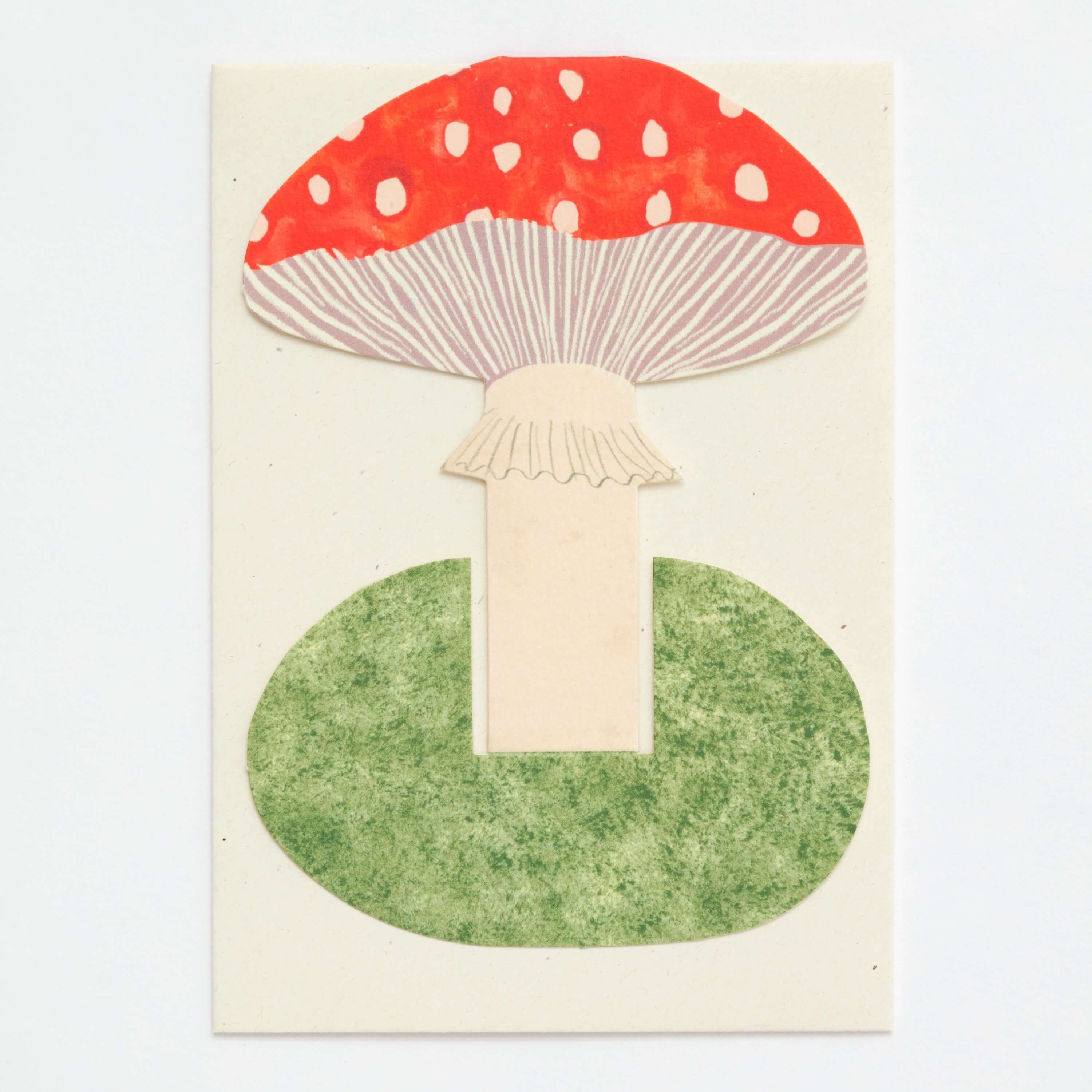 Toadstool Stand Up Card