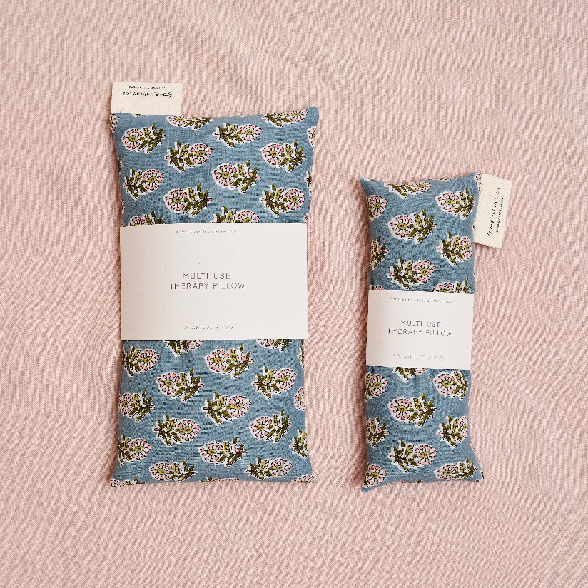 Multi-Use Eye Pillow | Phoebe Block Printed Cotton