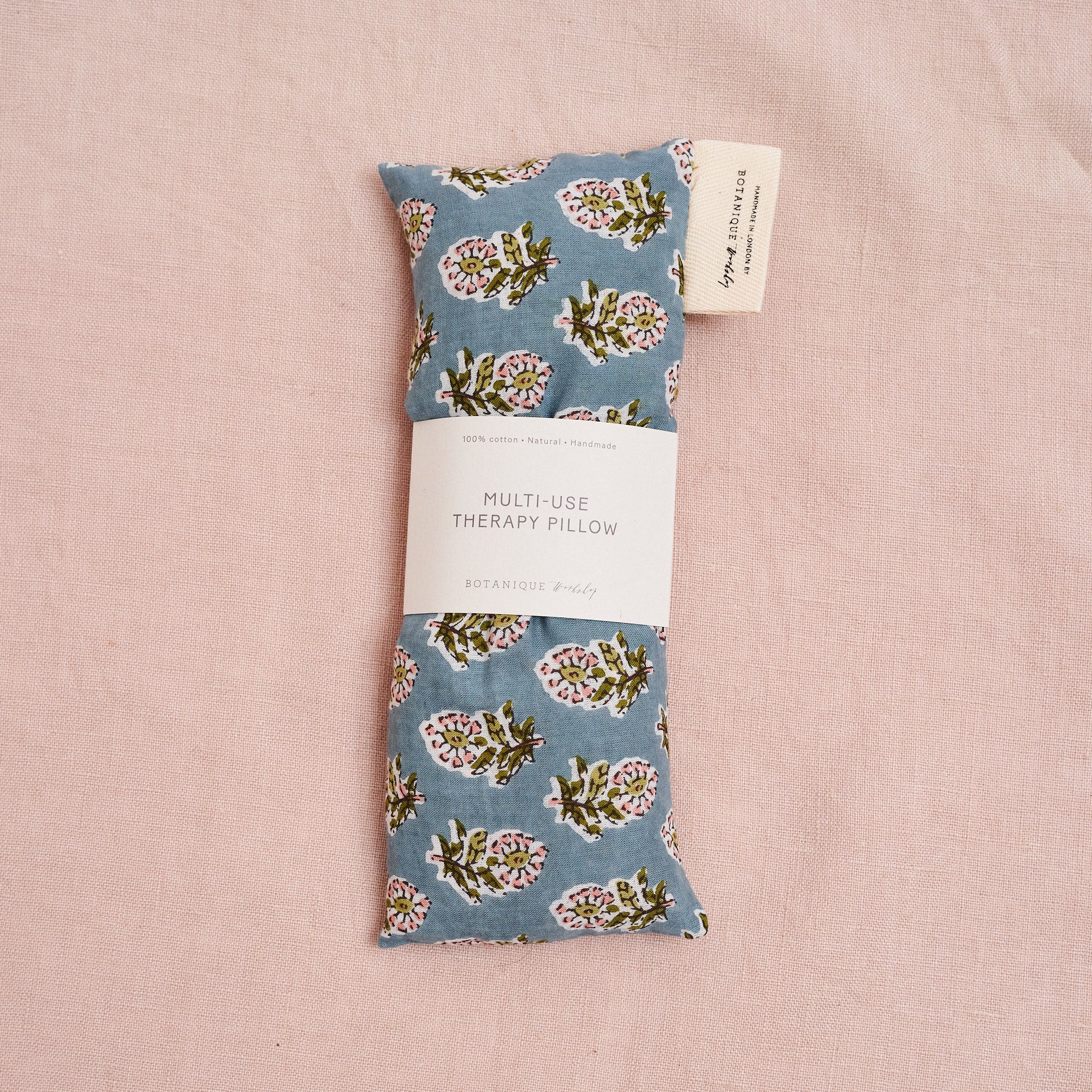 Multi-Use Eye Pillow | Phoebe Block Printed Cotton