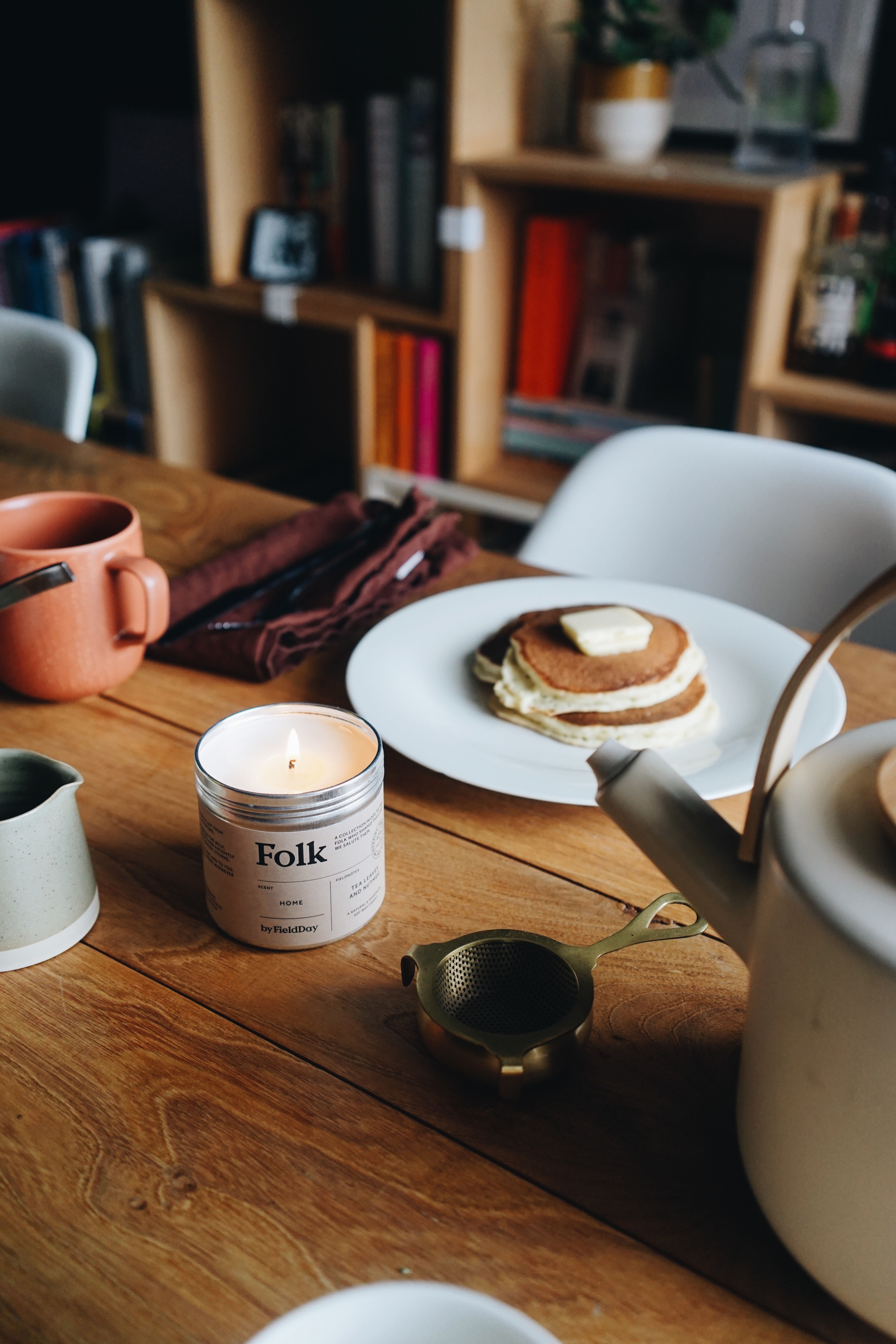 Folk Tin Candle | Home