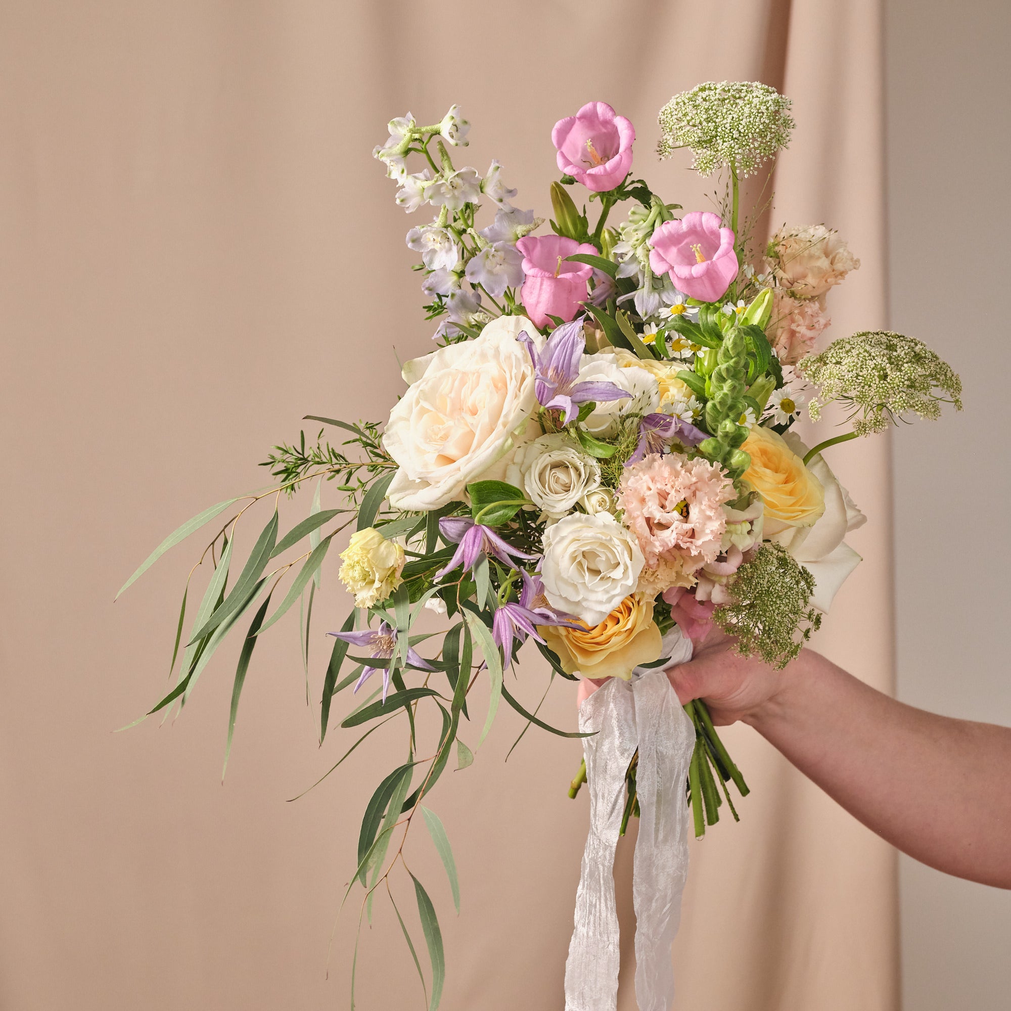 Pastel Wildflowers Bridal Bouquet