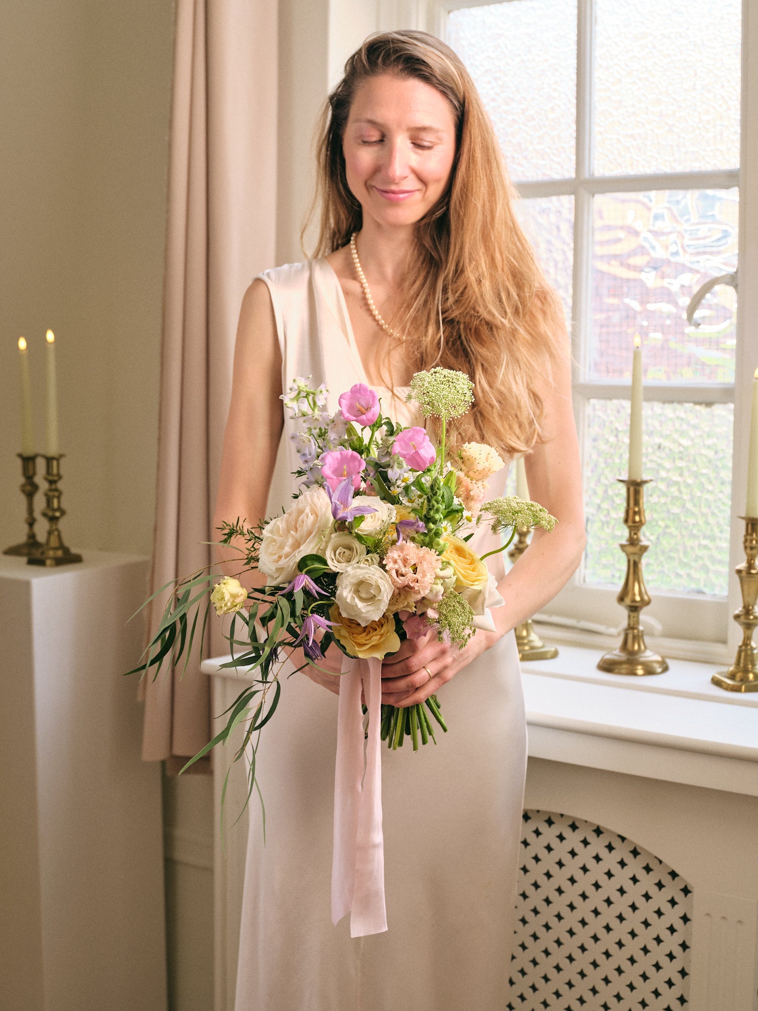 Pastel Wildflowers Bridal Bouquet