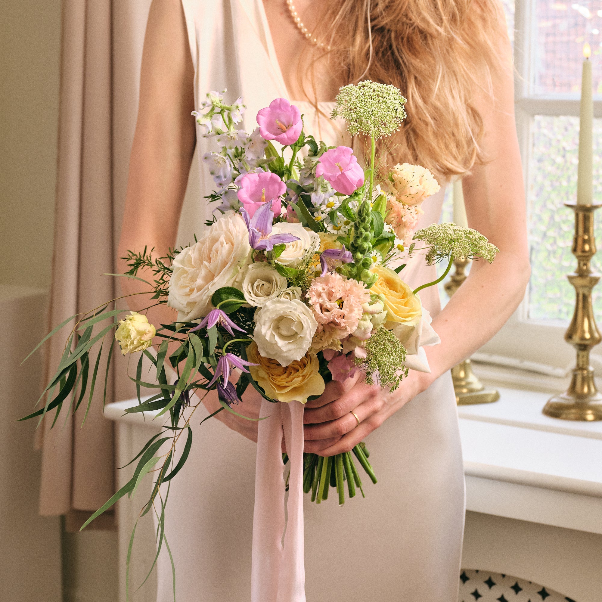 Pastel Wildflowers Bridal Bouquet