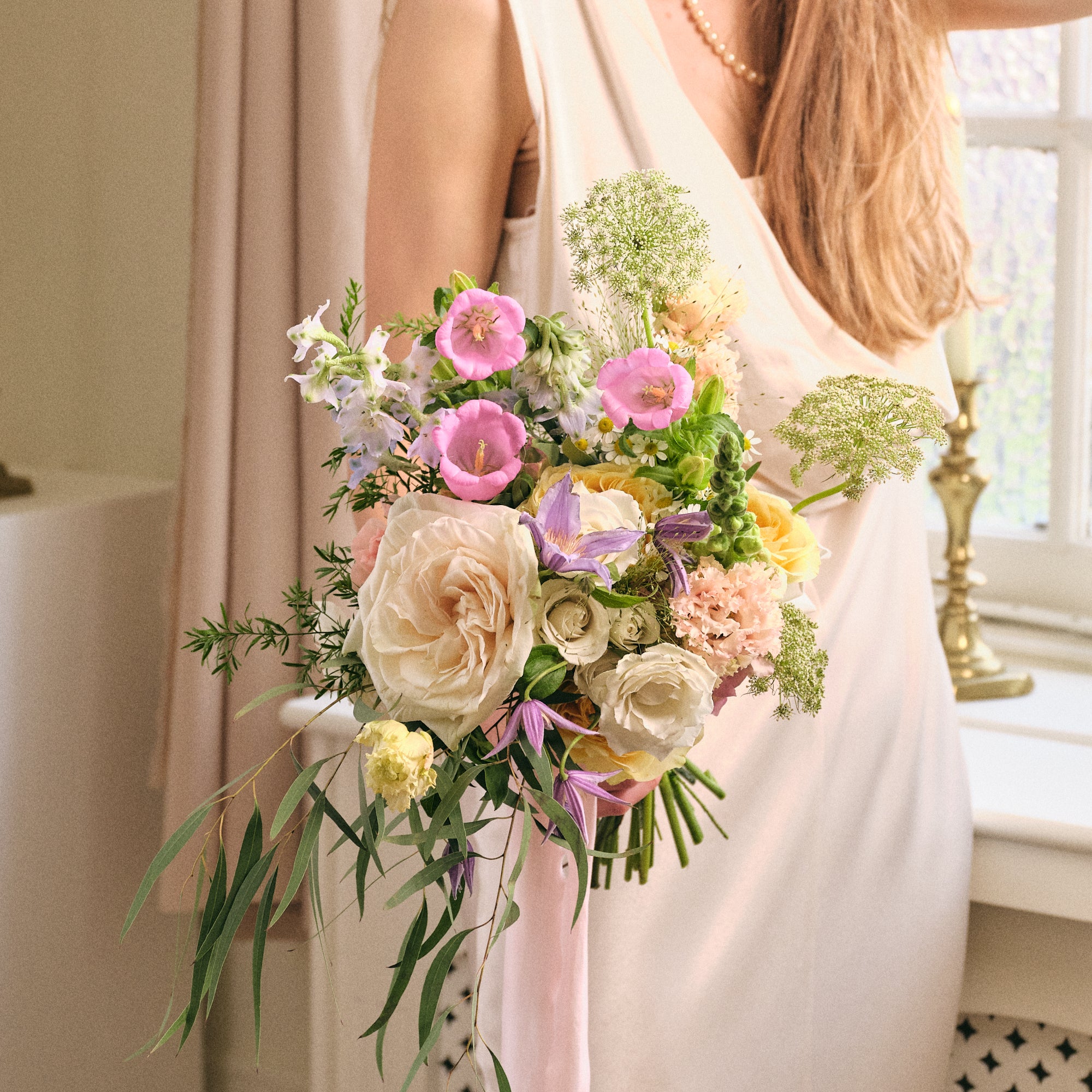 Pastel Wildflowers Bridal Bouquet