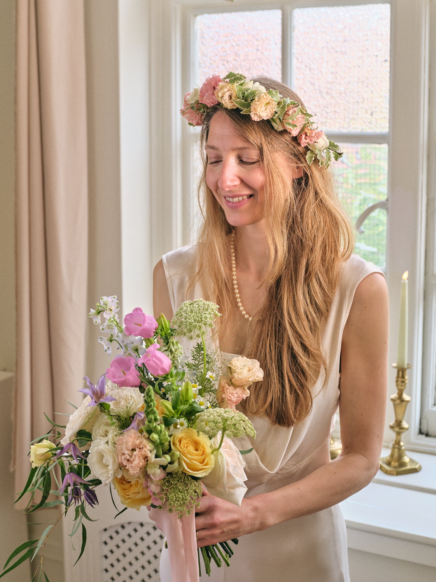 Pastel Wildflowers Flower Crown