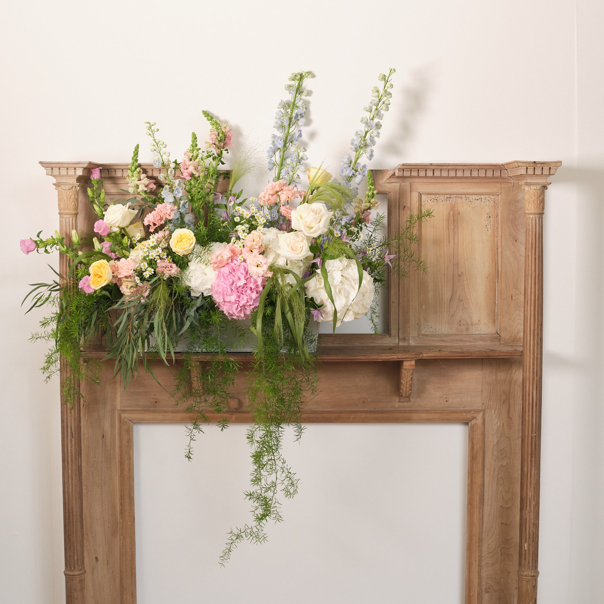 Pastel Wildflowers Large Trough Arrangement