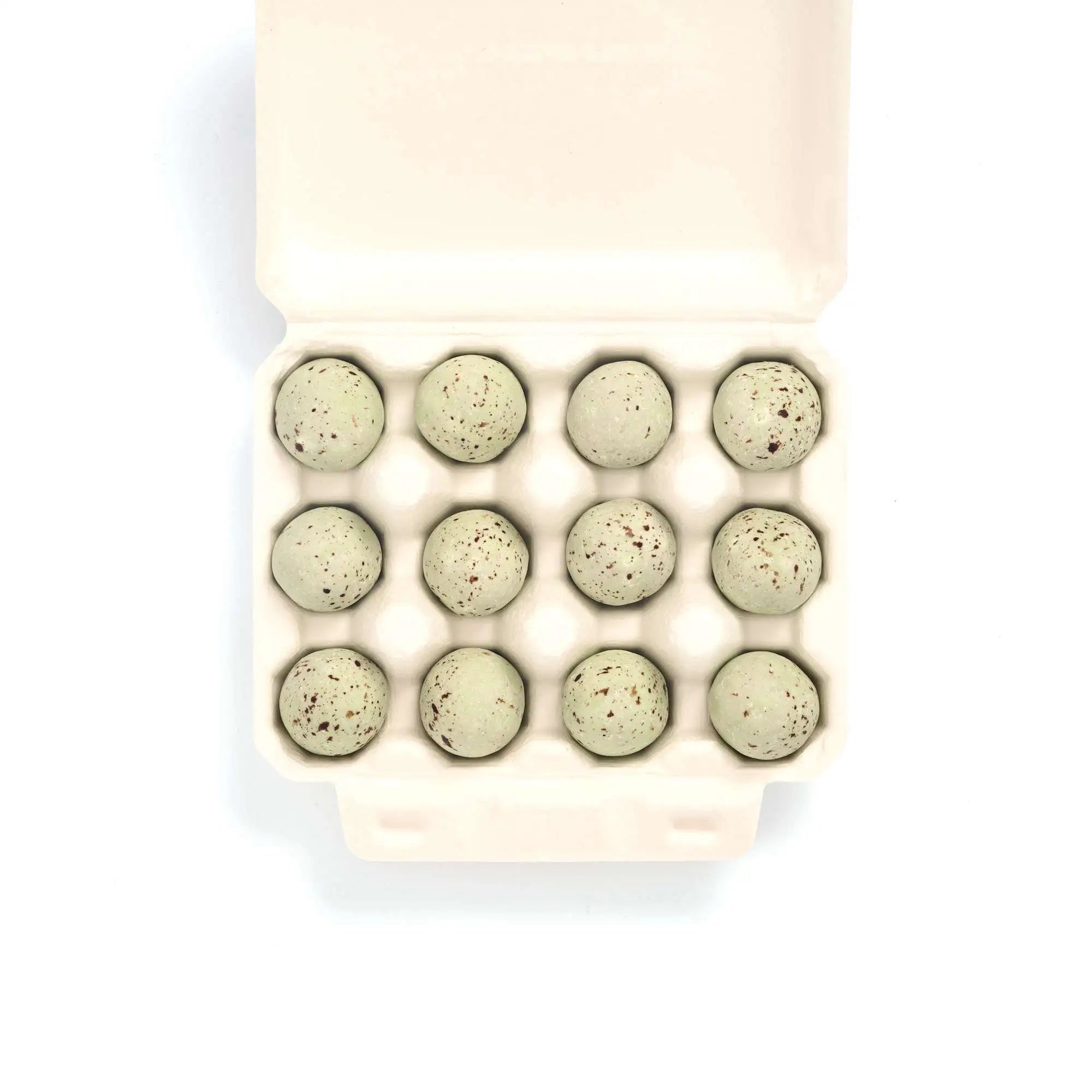 12 Milk Chocolate Speckled Crispy Praline Pheasant Eggs