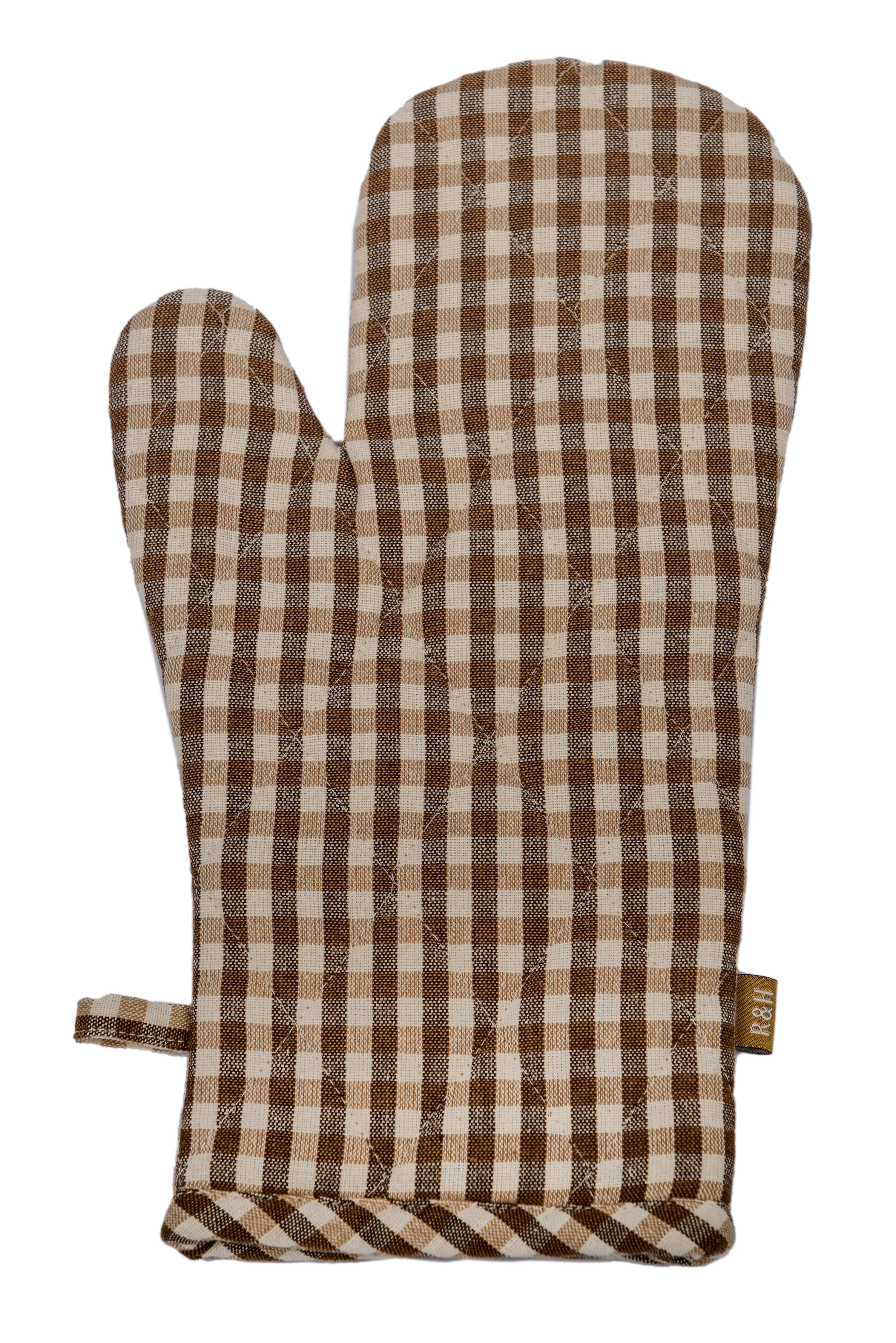Gingham Oven Glove