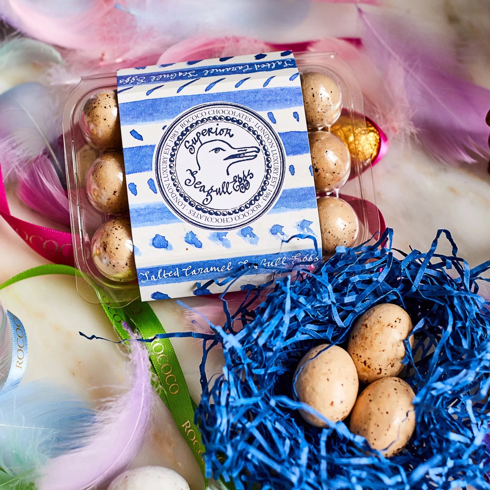 Salted Caramel Seagull Eggs Crate