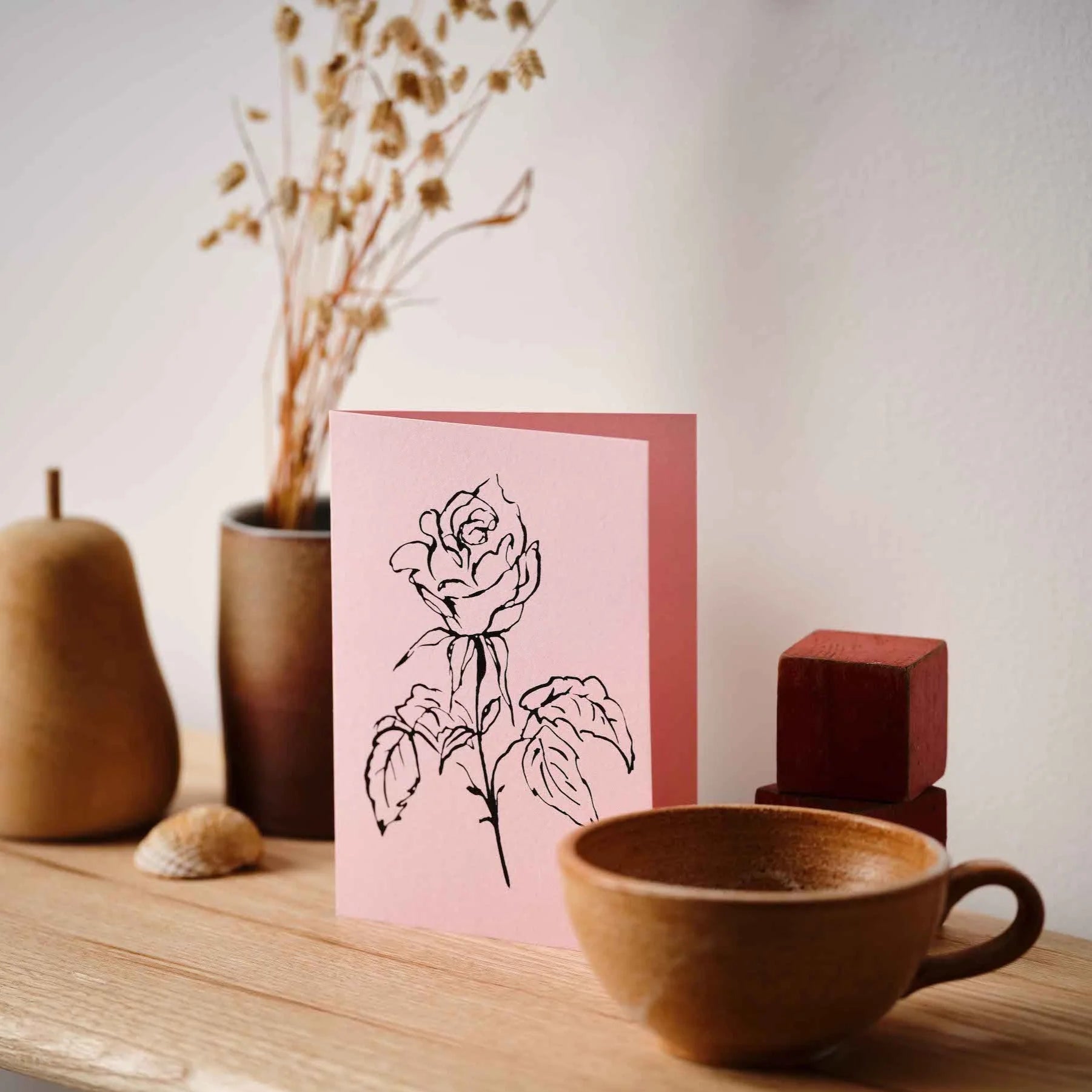 Rose Greetings Card