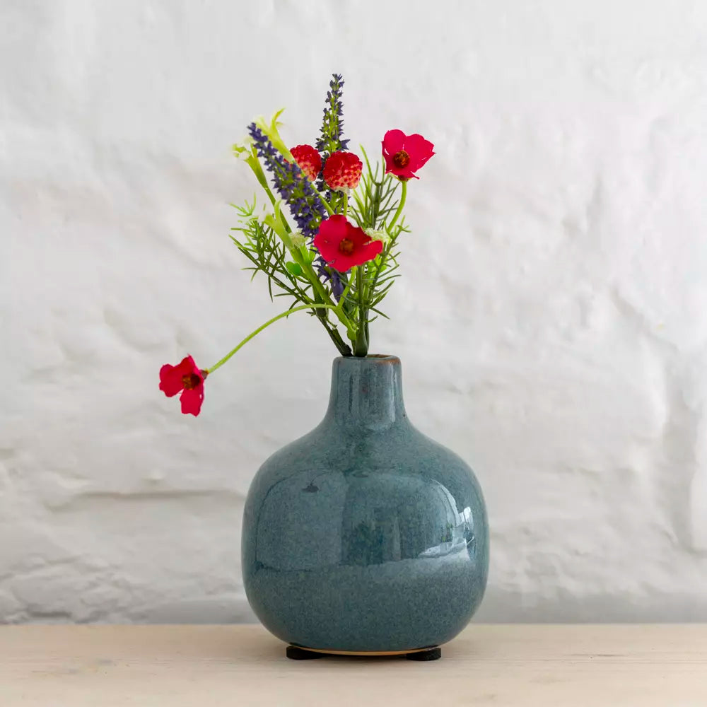Stem Vase | Smoke Blue