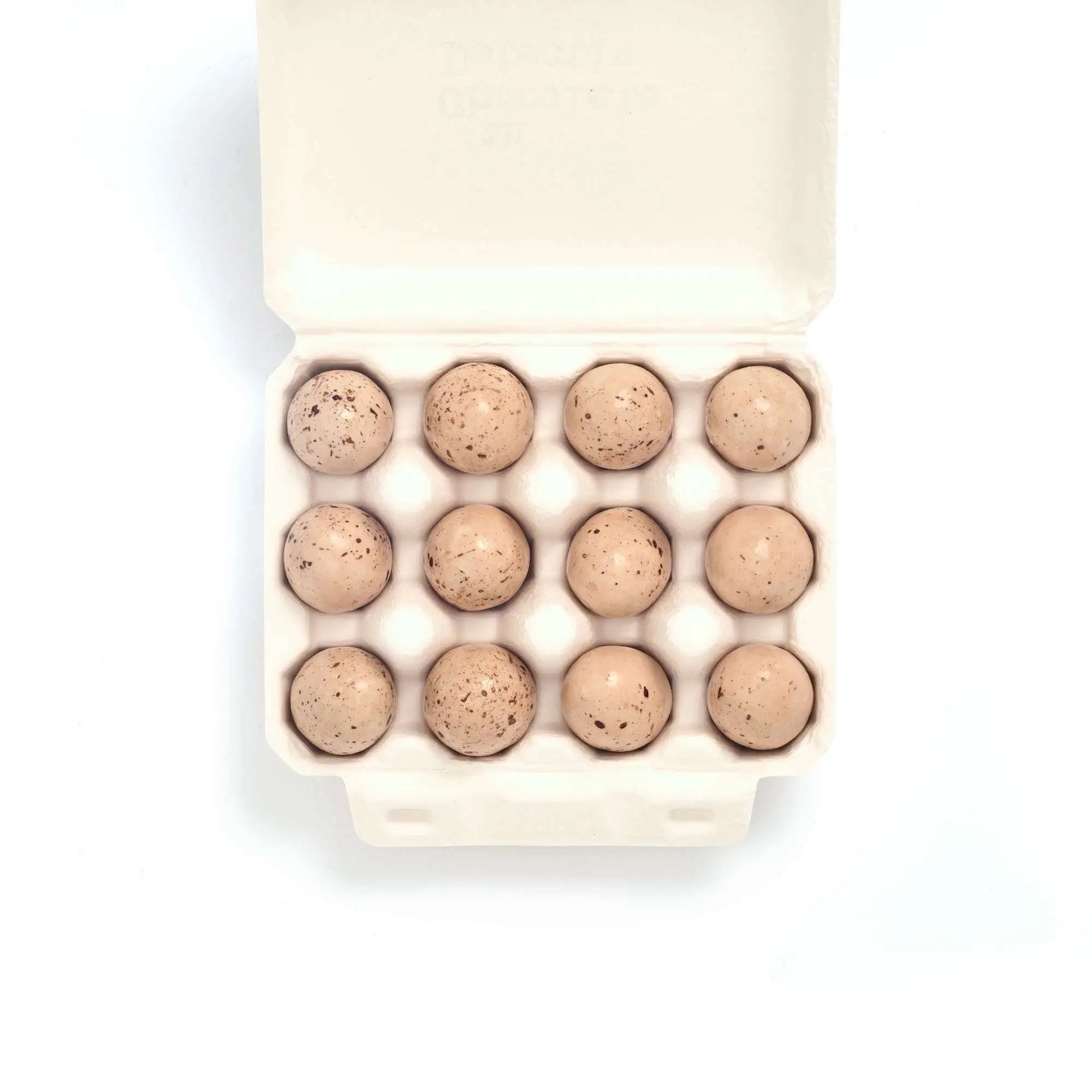 12 Salted Caramel Ganache Seagull Eggs