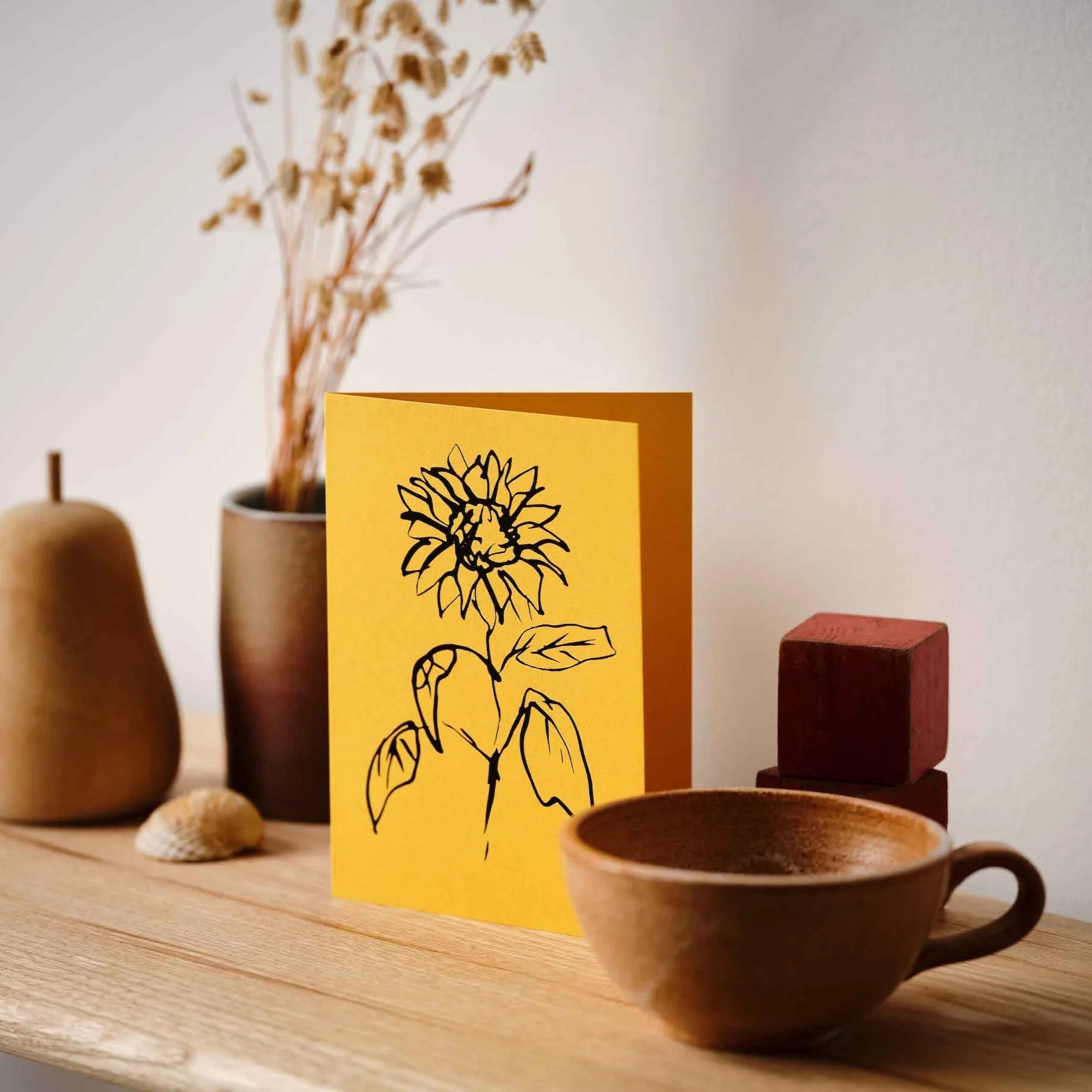 Sunflower Greetings Card