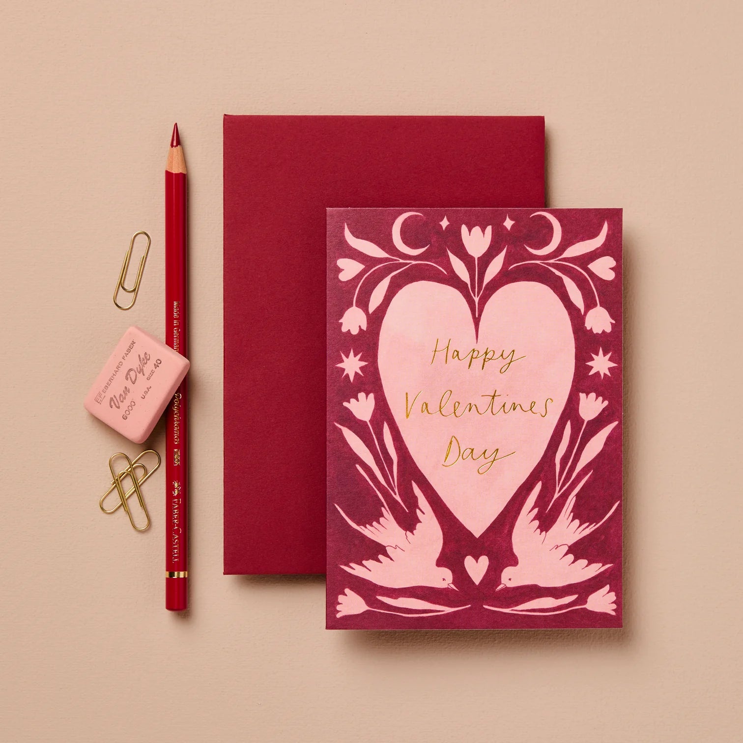 Happy Valentines Day Greetings Card