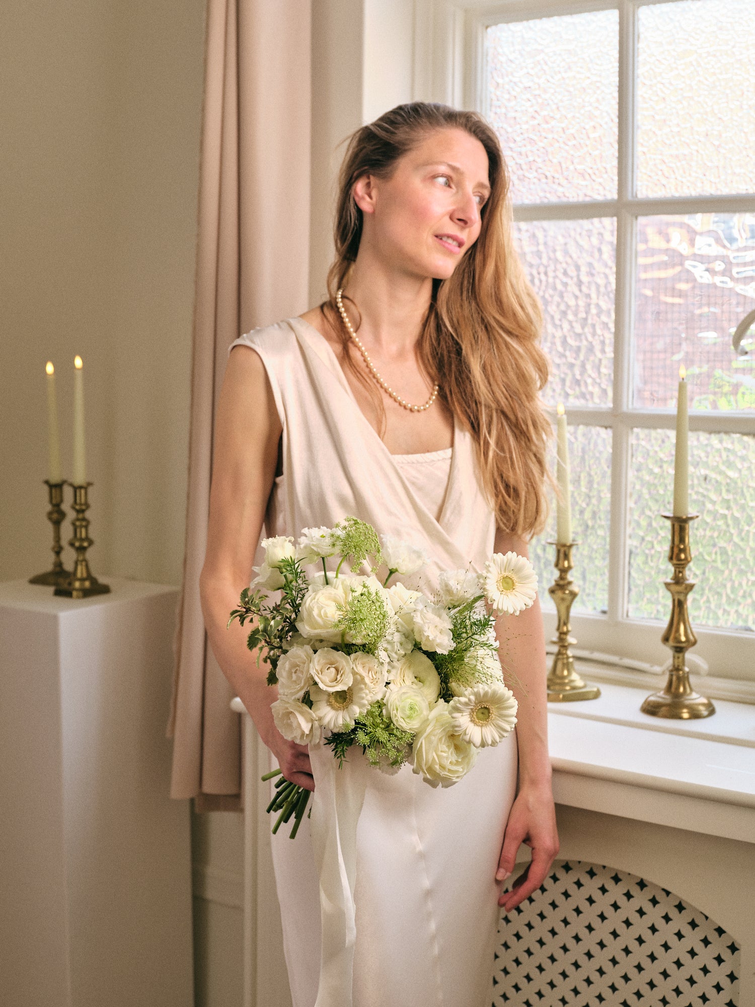 Whimsical Whites Bridal Bouquet