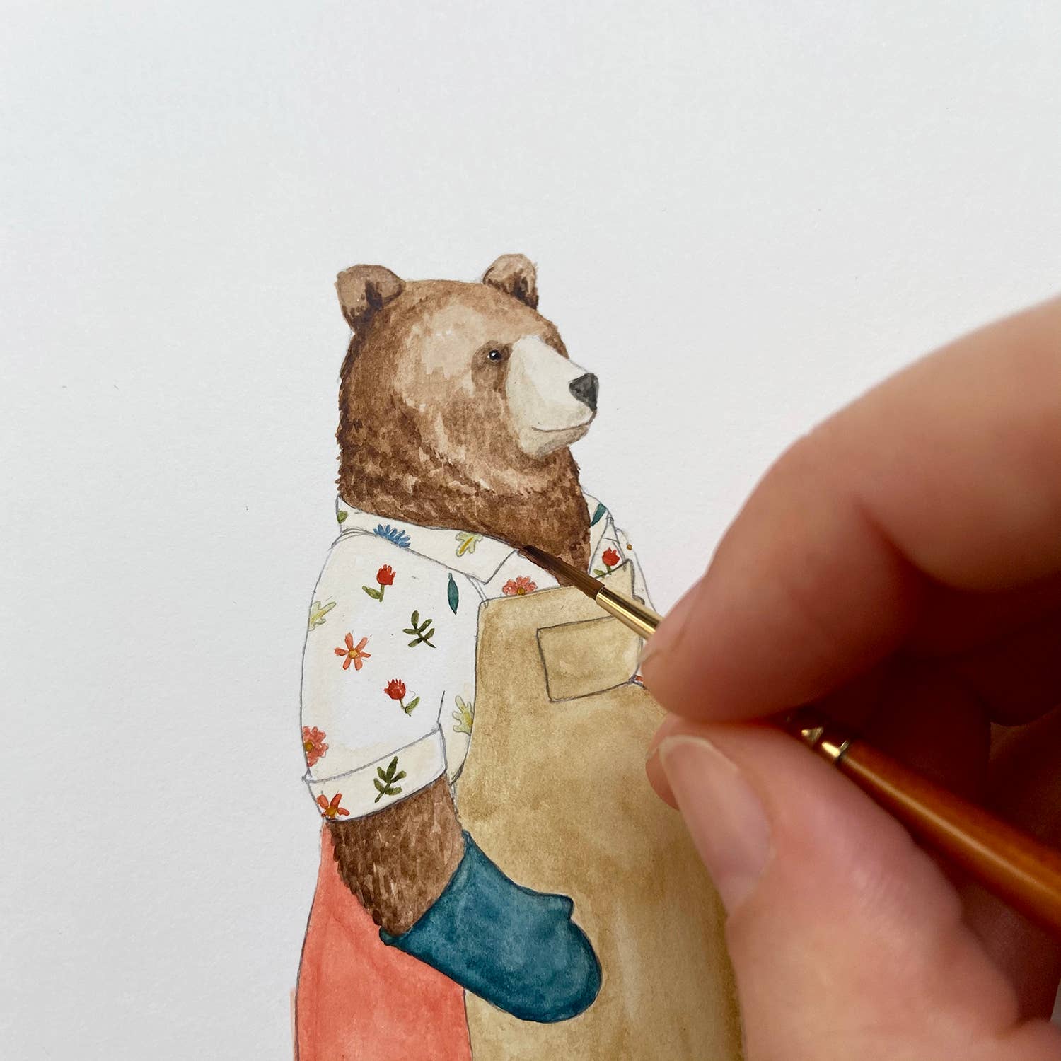 Bun in the Oven Card