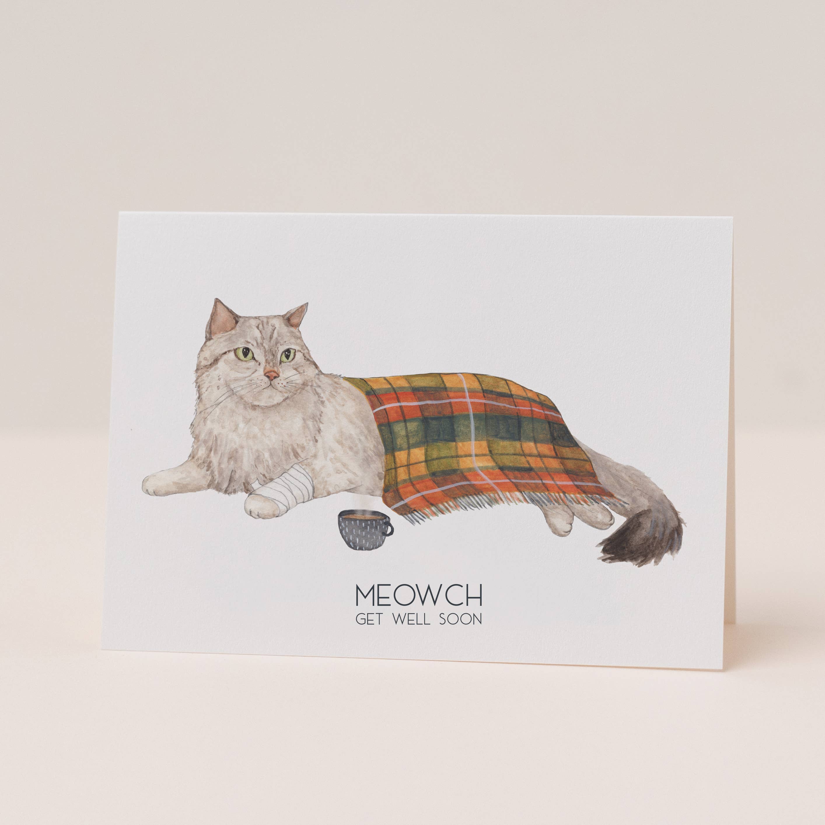 Meowch Get Well Soon Card