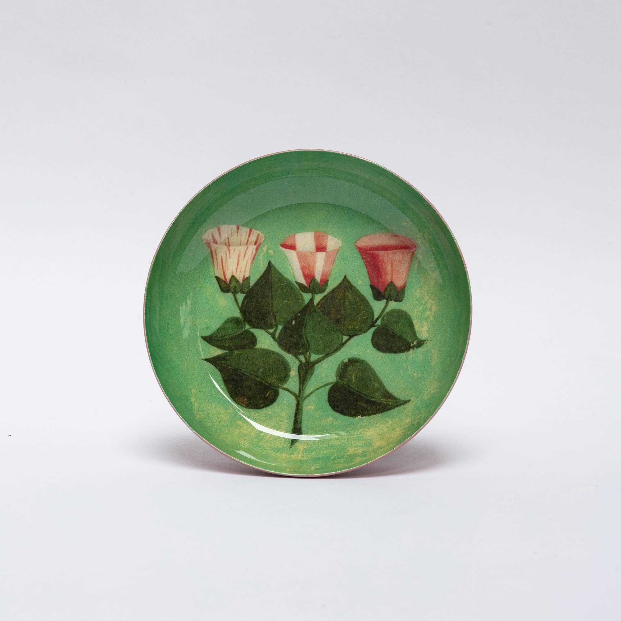 Round Enamel Tray | Festival of Flowers