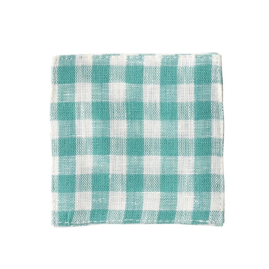 Set of 4 Linen Coasters | 5 Colours Available