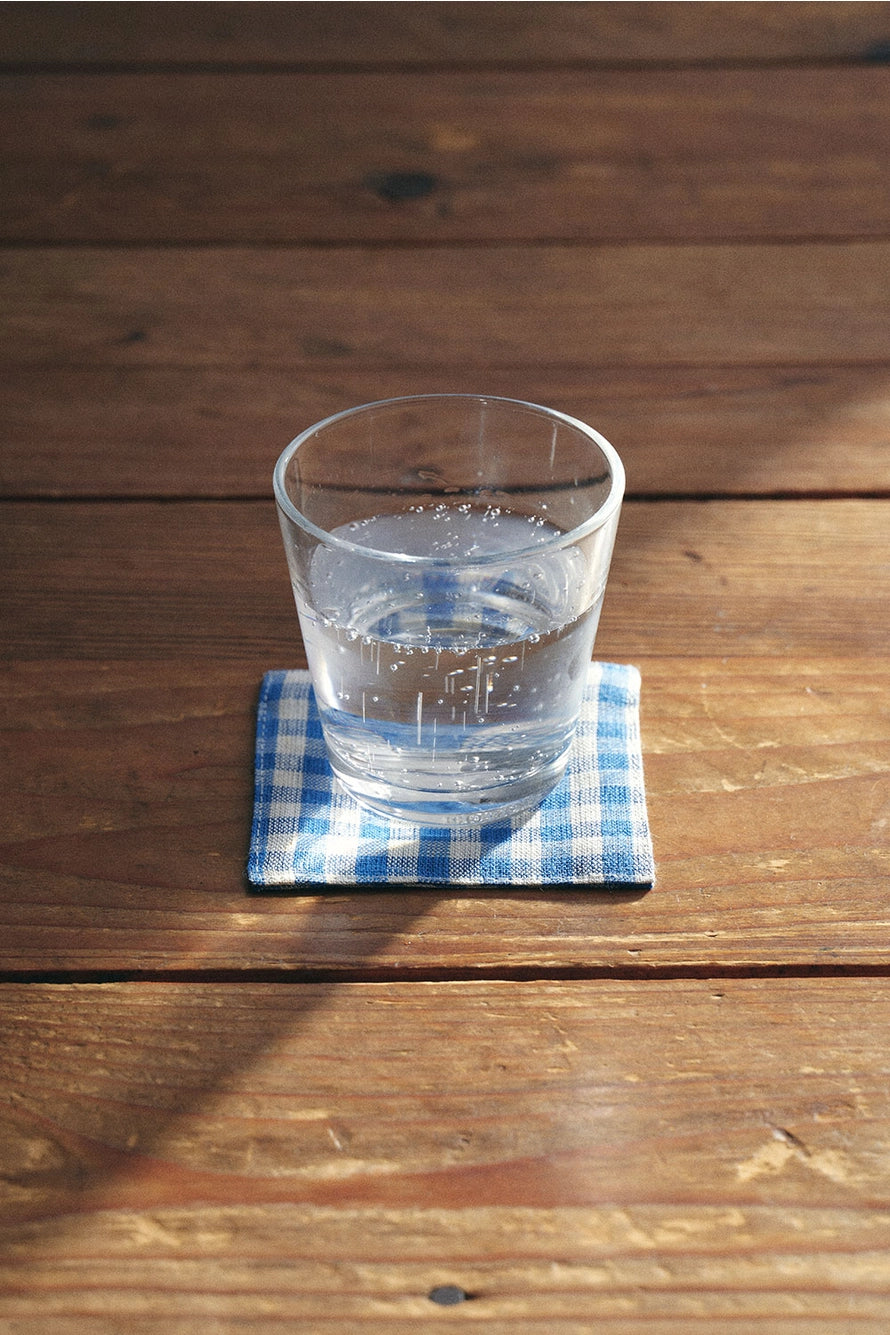 Set of 4 Linen Coasters | 5 Colours Available