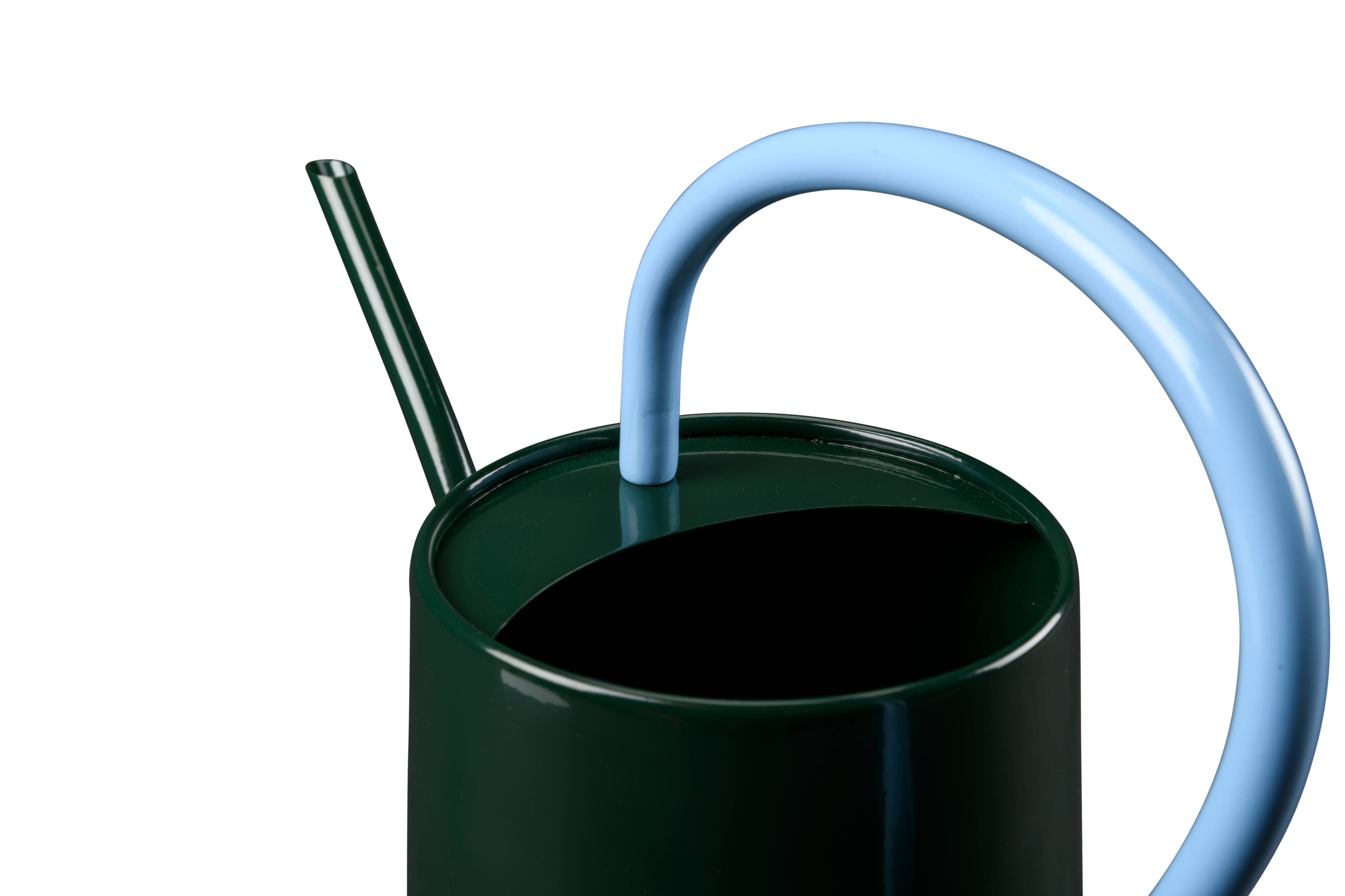 Scalloped Indoor Watering Can | Dark Green