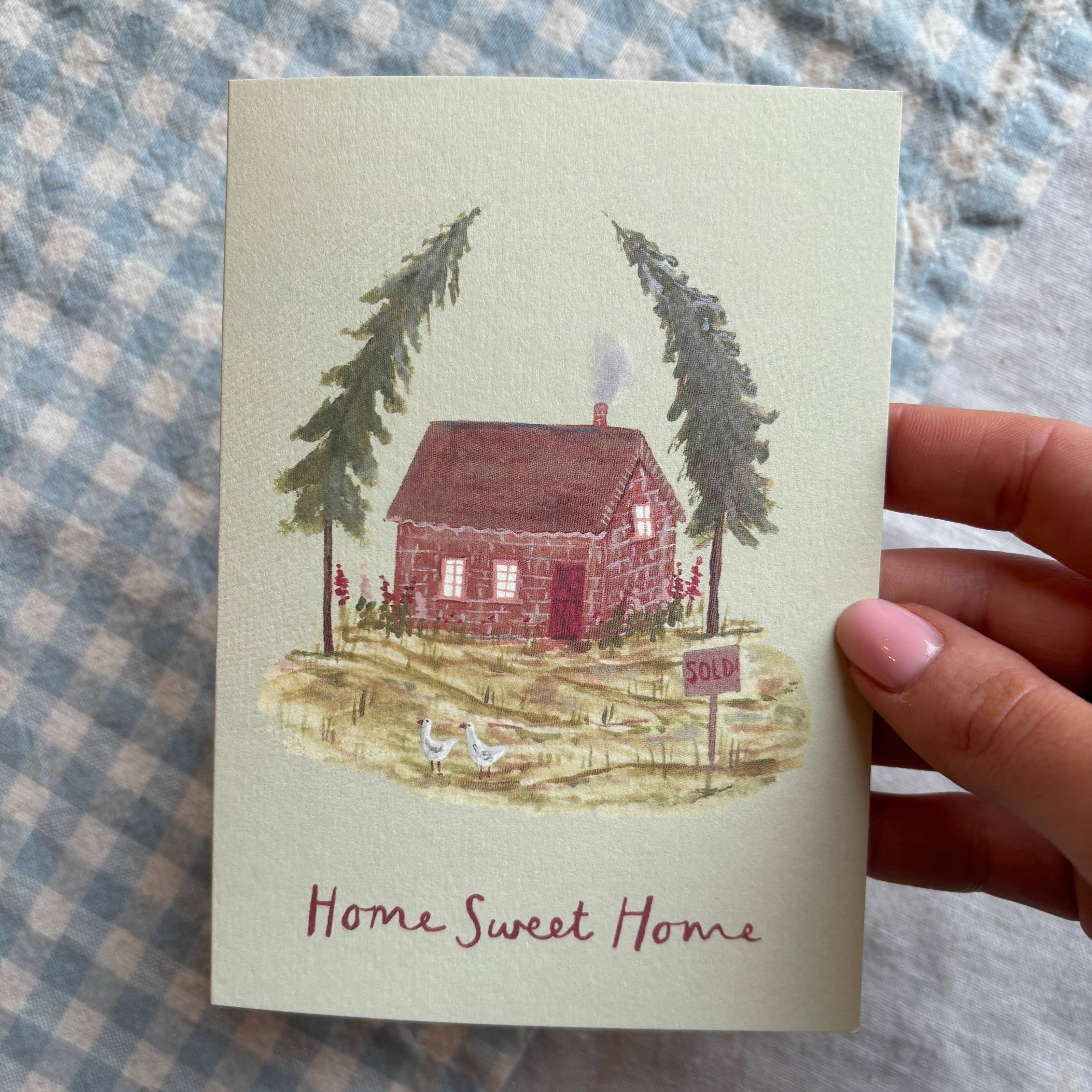 Home Sweet Home card