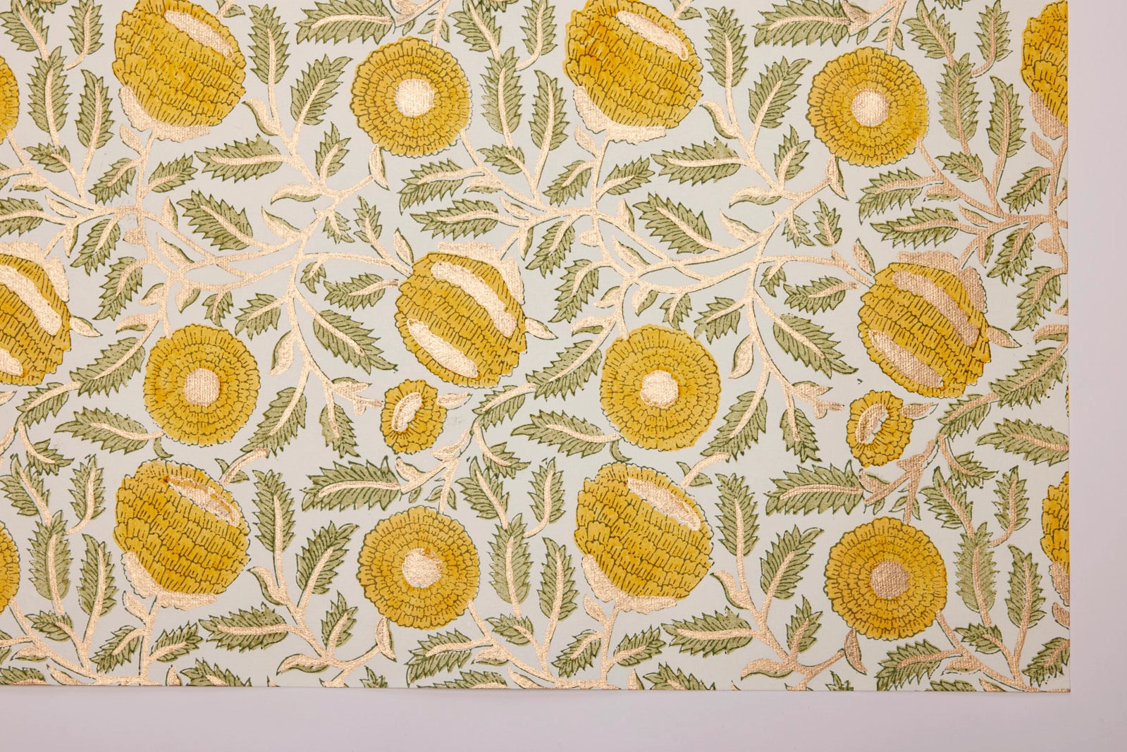 Block Printed Wrapping Paper | 2 Colours Available