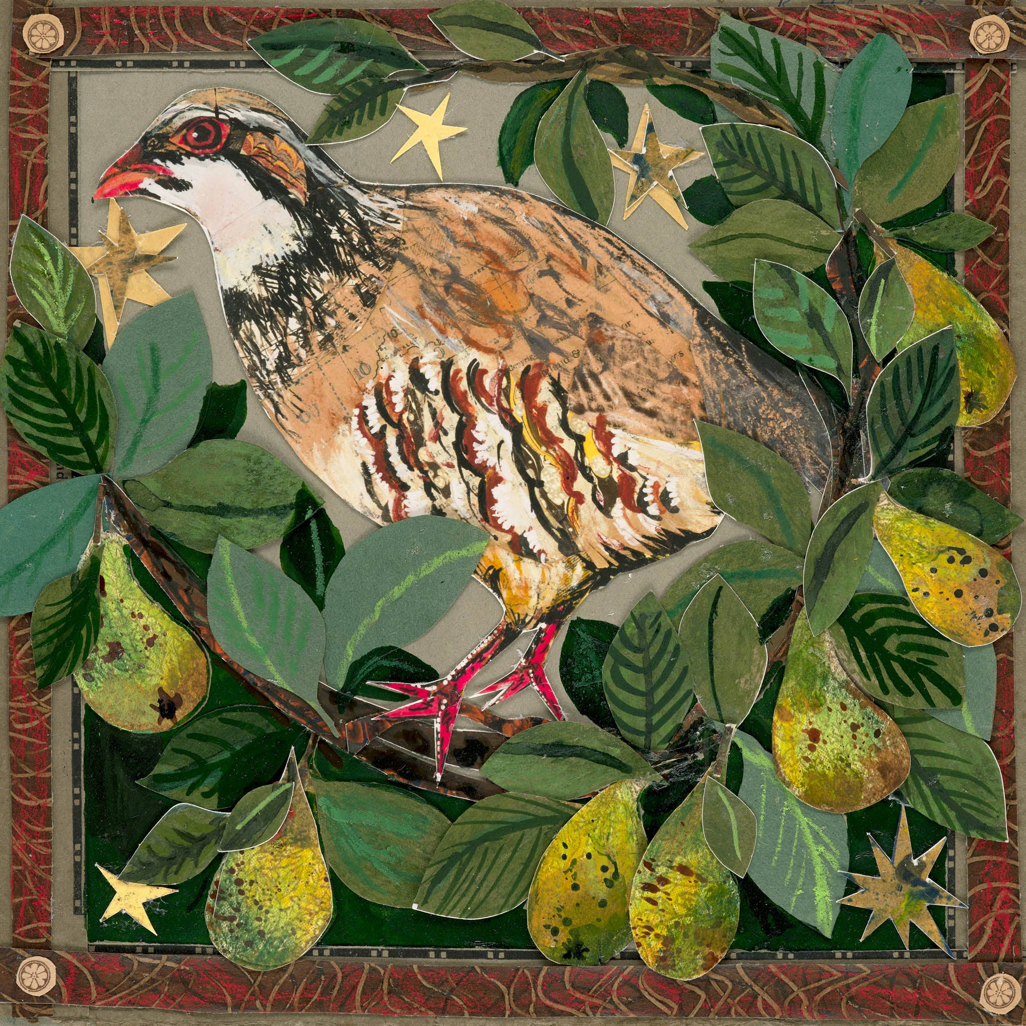 Partridge in the Pear Tree Greetings Card