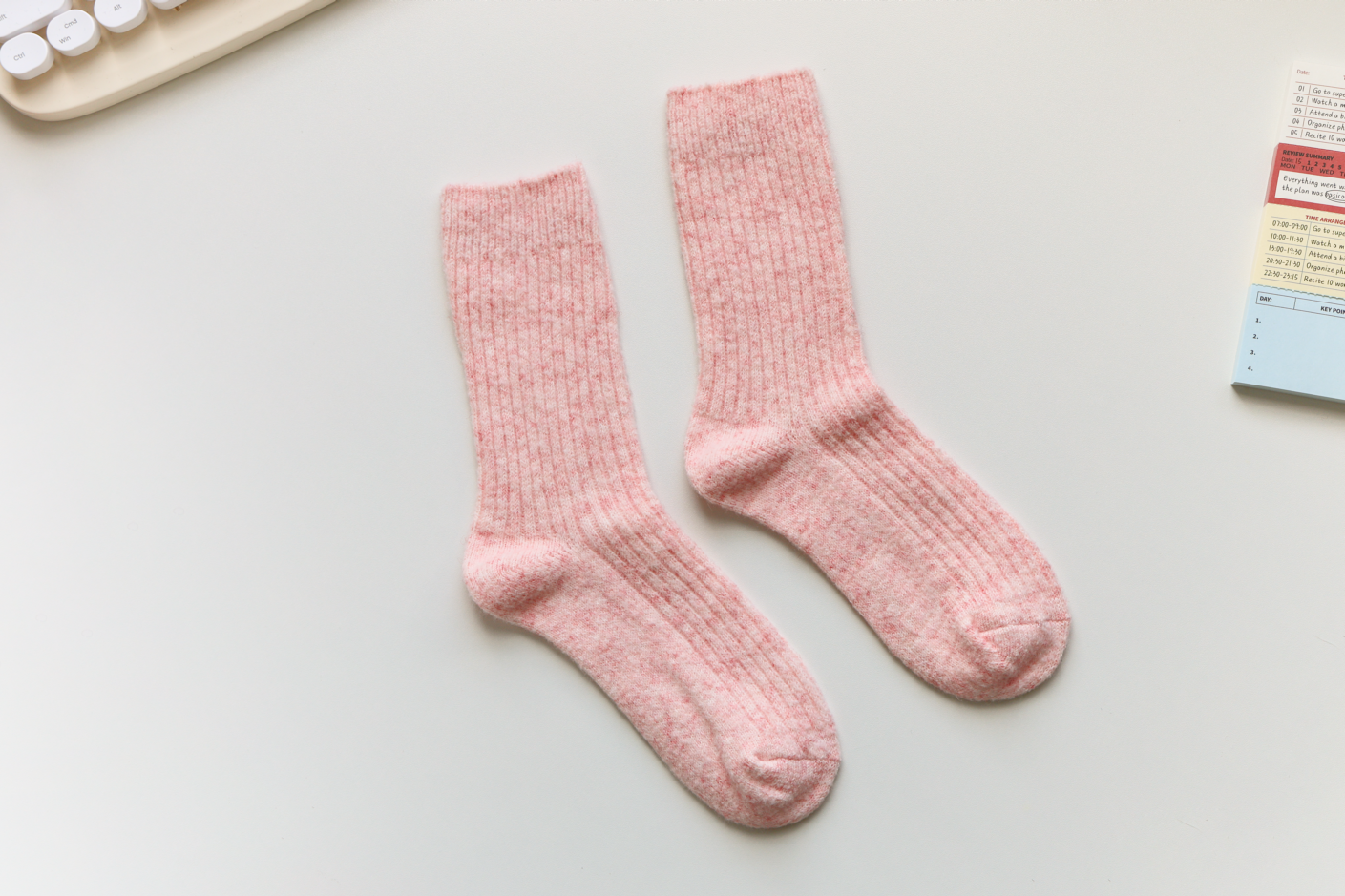Warm Cashmere & Wool Blend Socks | 4 Colours Available