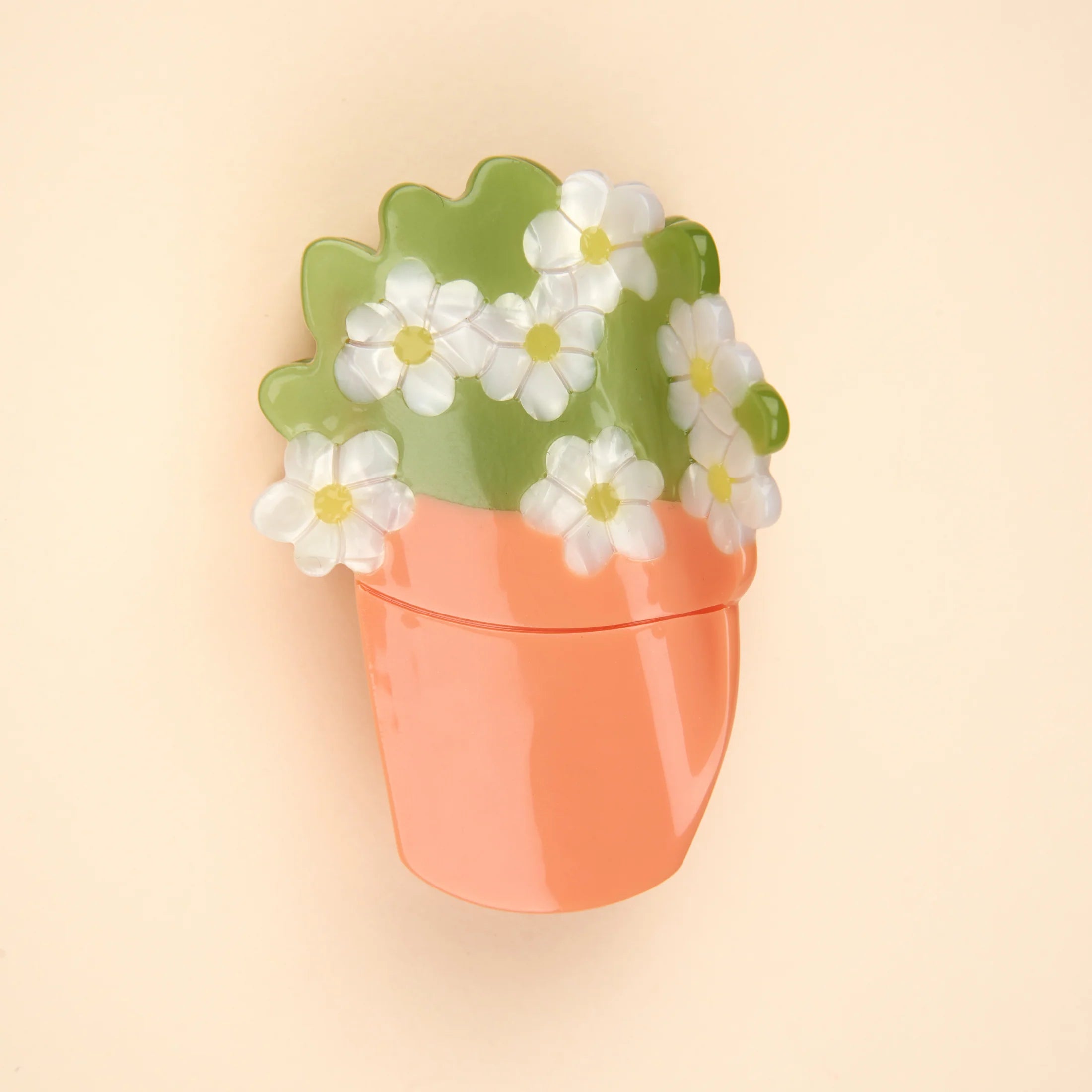 Flower Pot Hair Claw